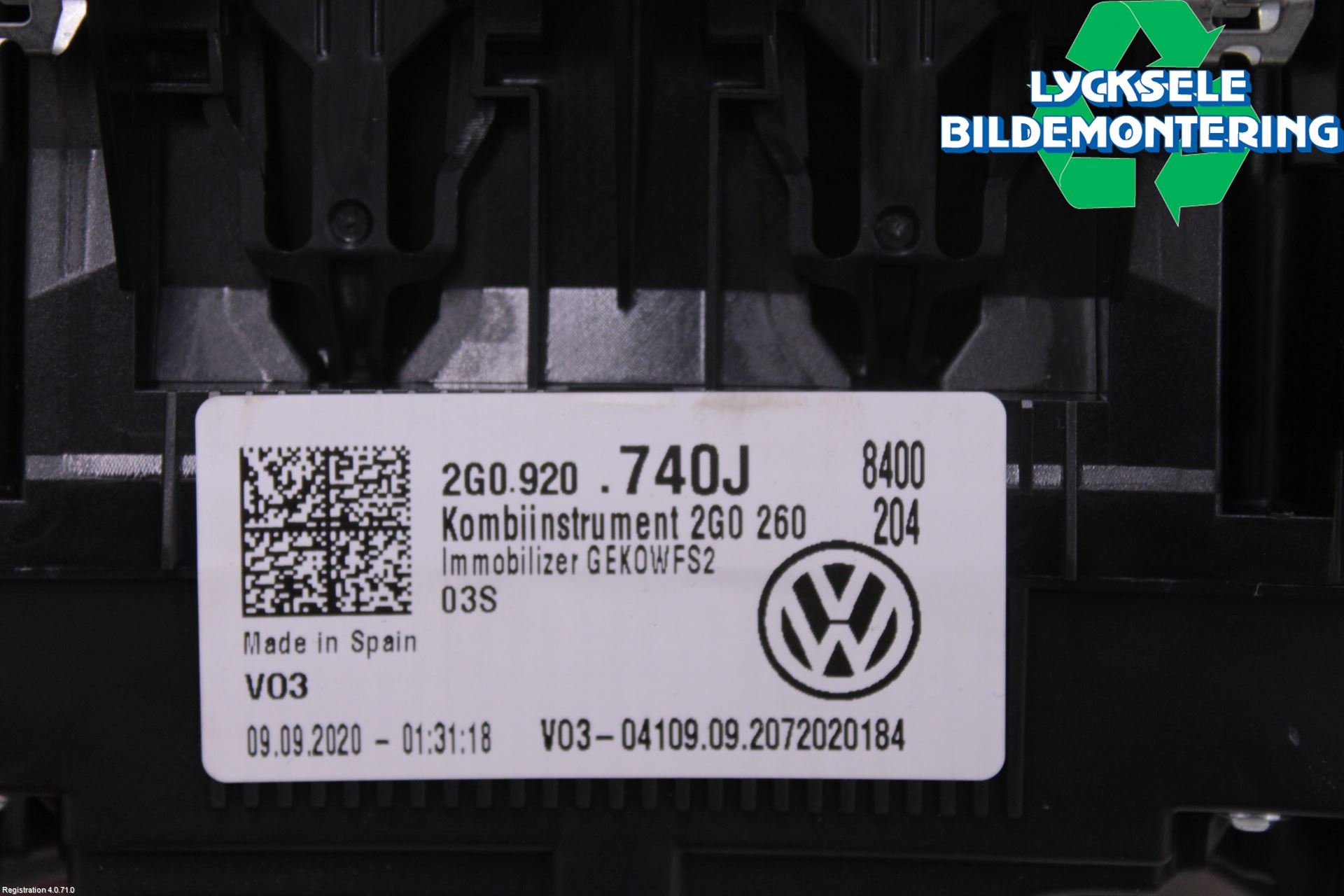 Volkswagen VW T-CROSS 19- Instrument Komb