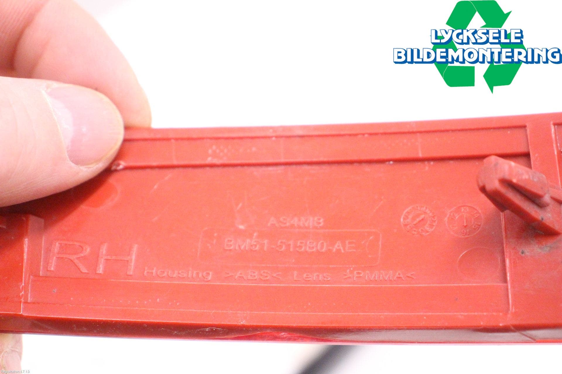 Ford FOCUS 15-18 Dimljus/Reflex Bak