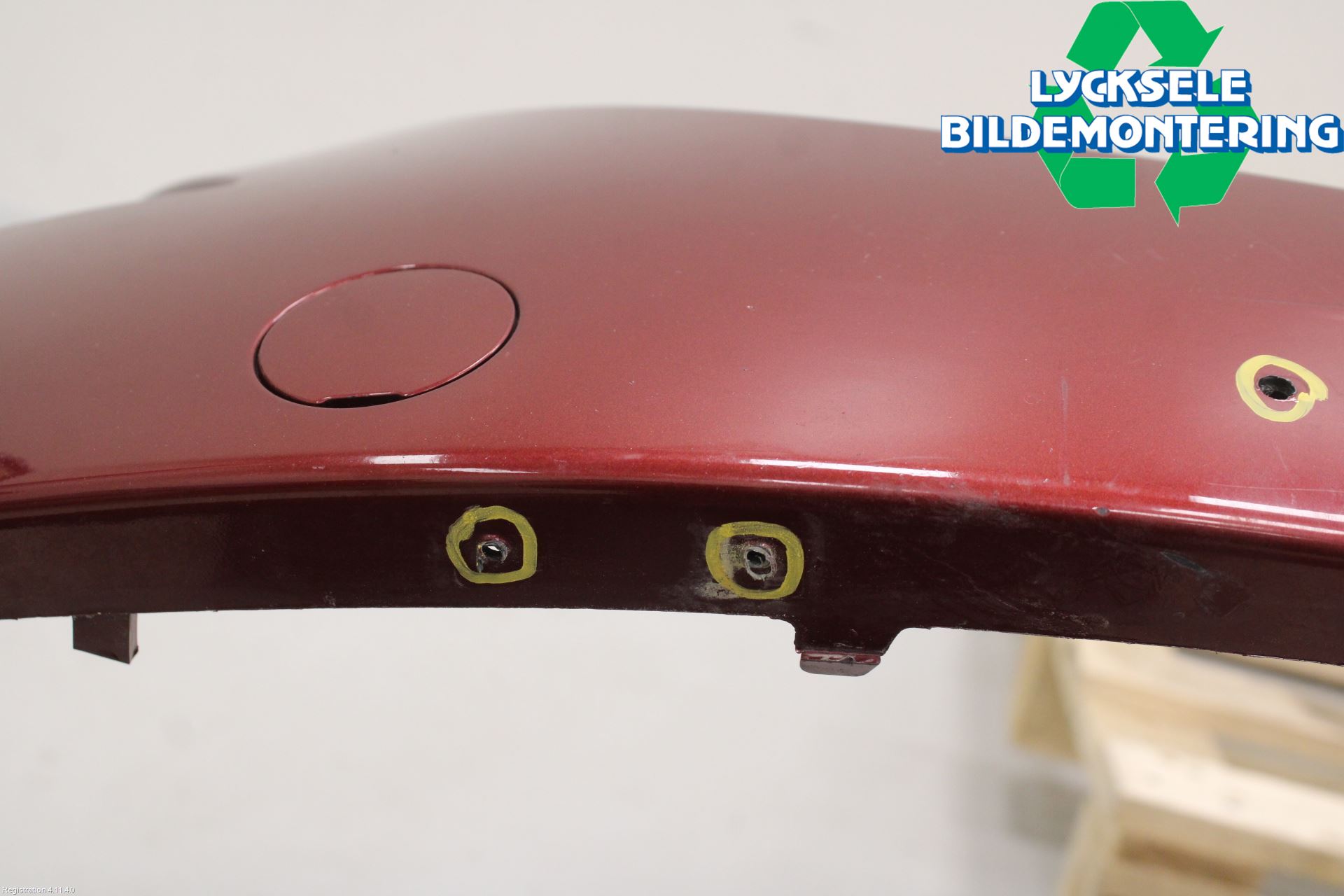 Mazda 6 08-13 Stötfångarbeklädnad Fram