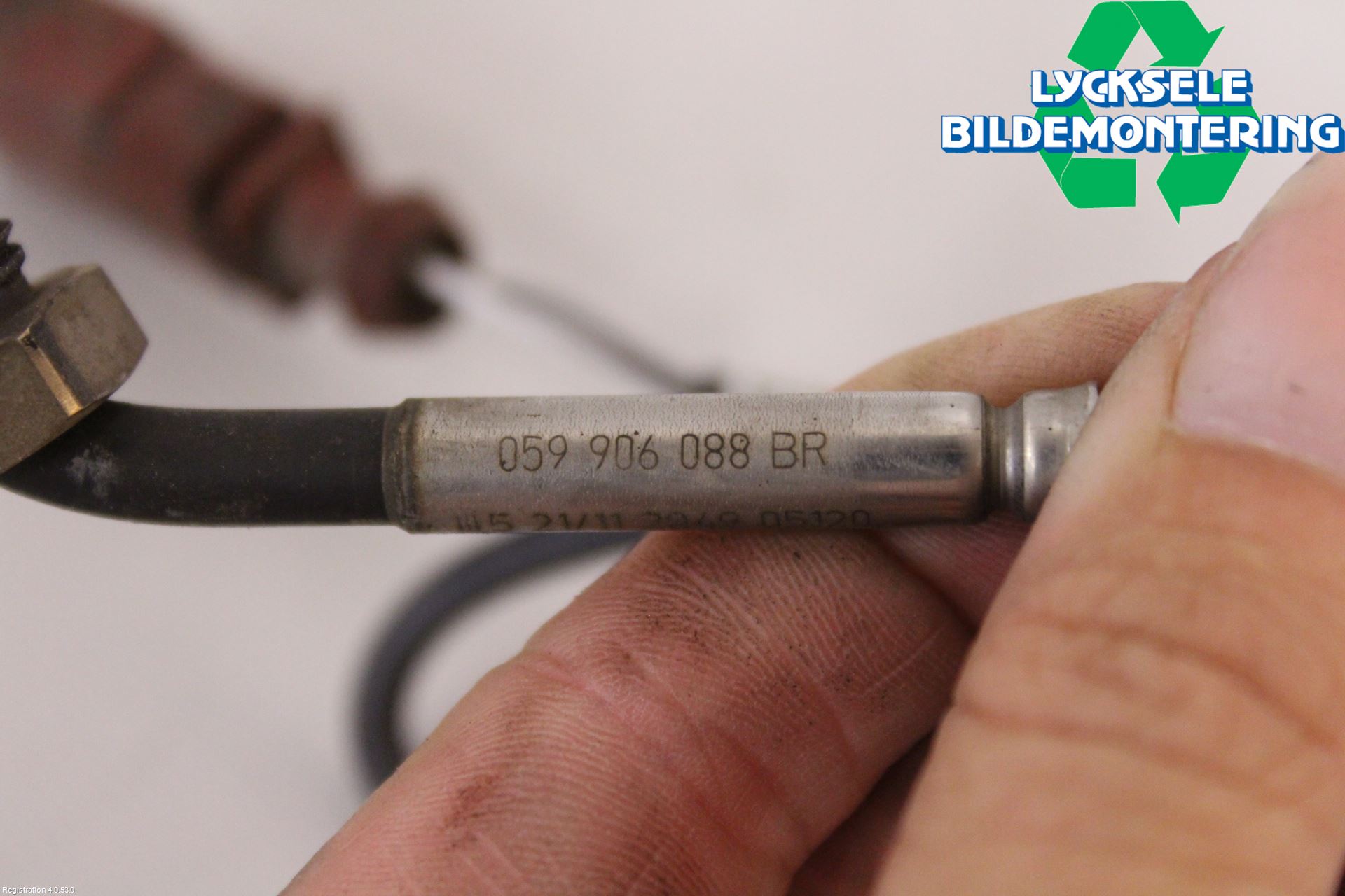 Volkswagen VW TOUAREG 7P 11-18 Givare Temp-Tryck Avgas