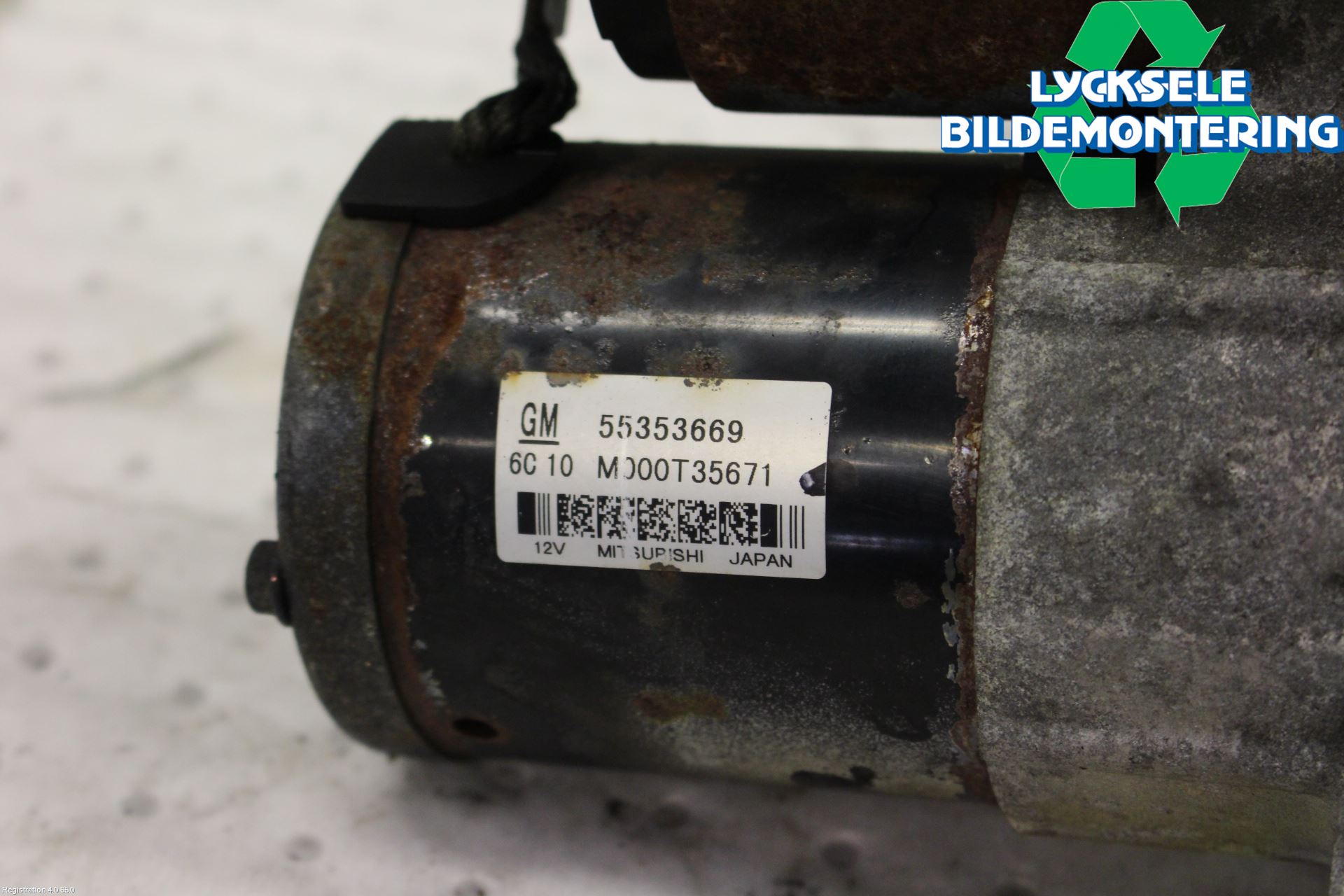 Opel VECTRA C 06-08 Startmotor