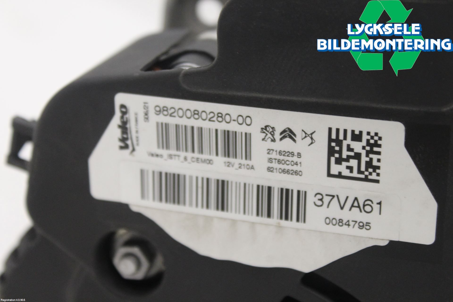 Peugeot 3008 17-24 Generator