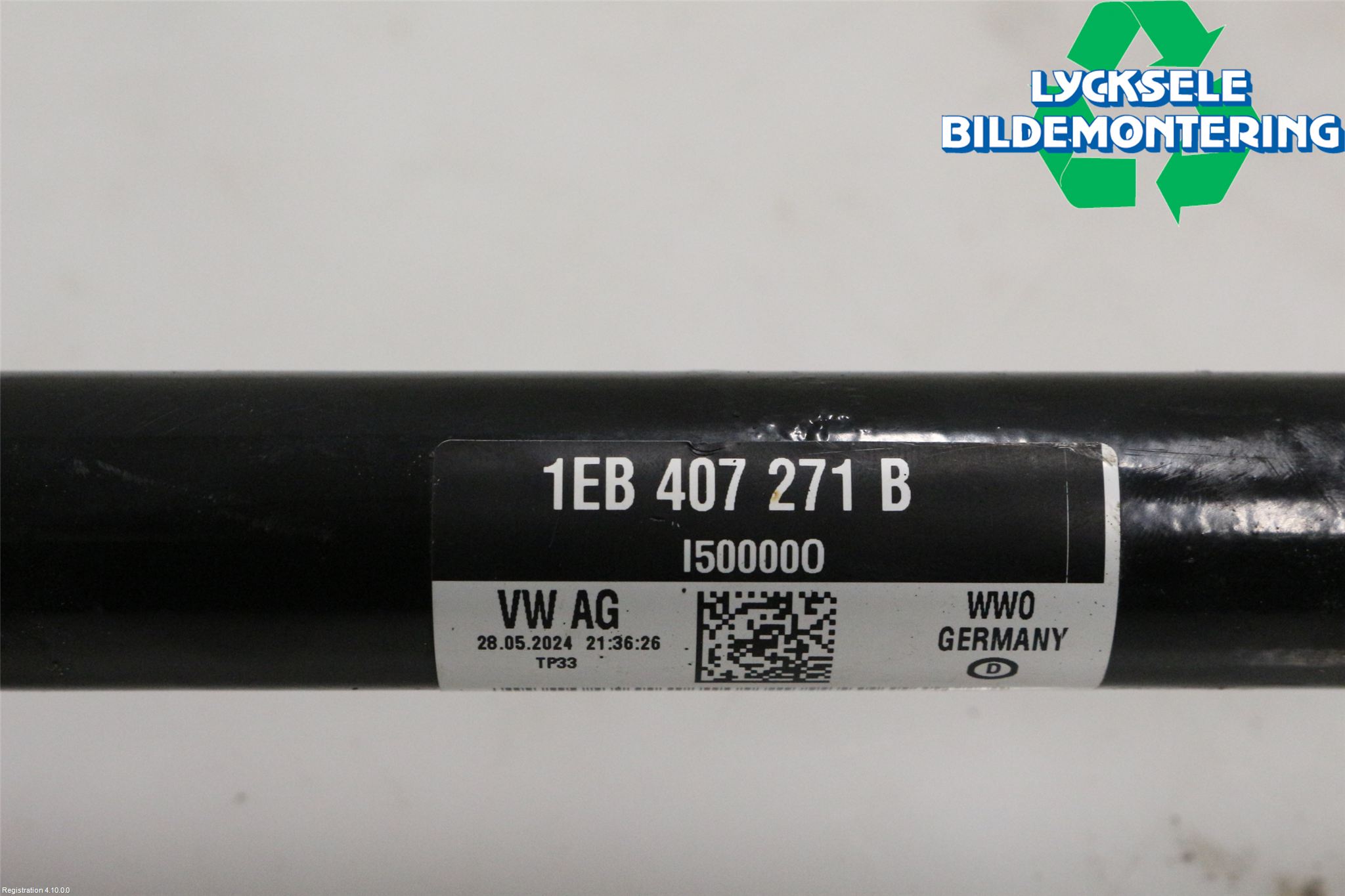 Skoda ENYAQ iV 21- Drivaxel Fram Vänster