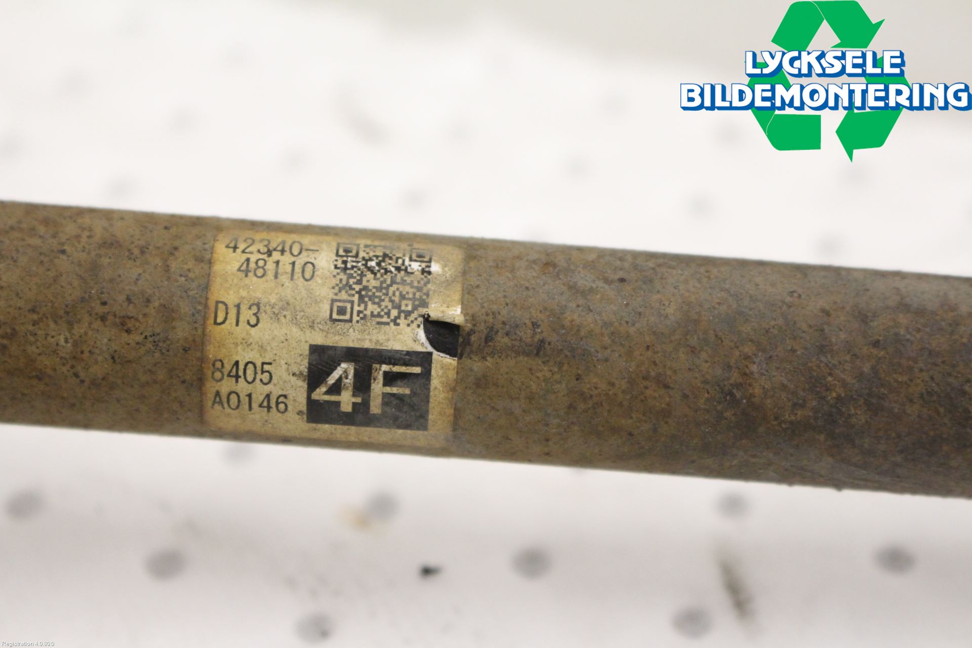 Toyota RAV4 13-18 Drivaxel Bak Vänster