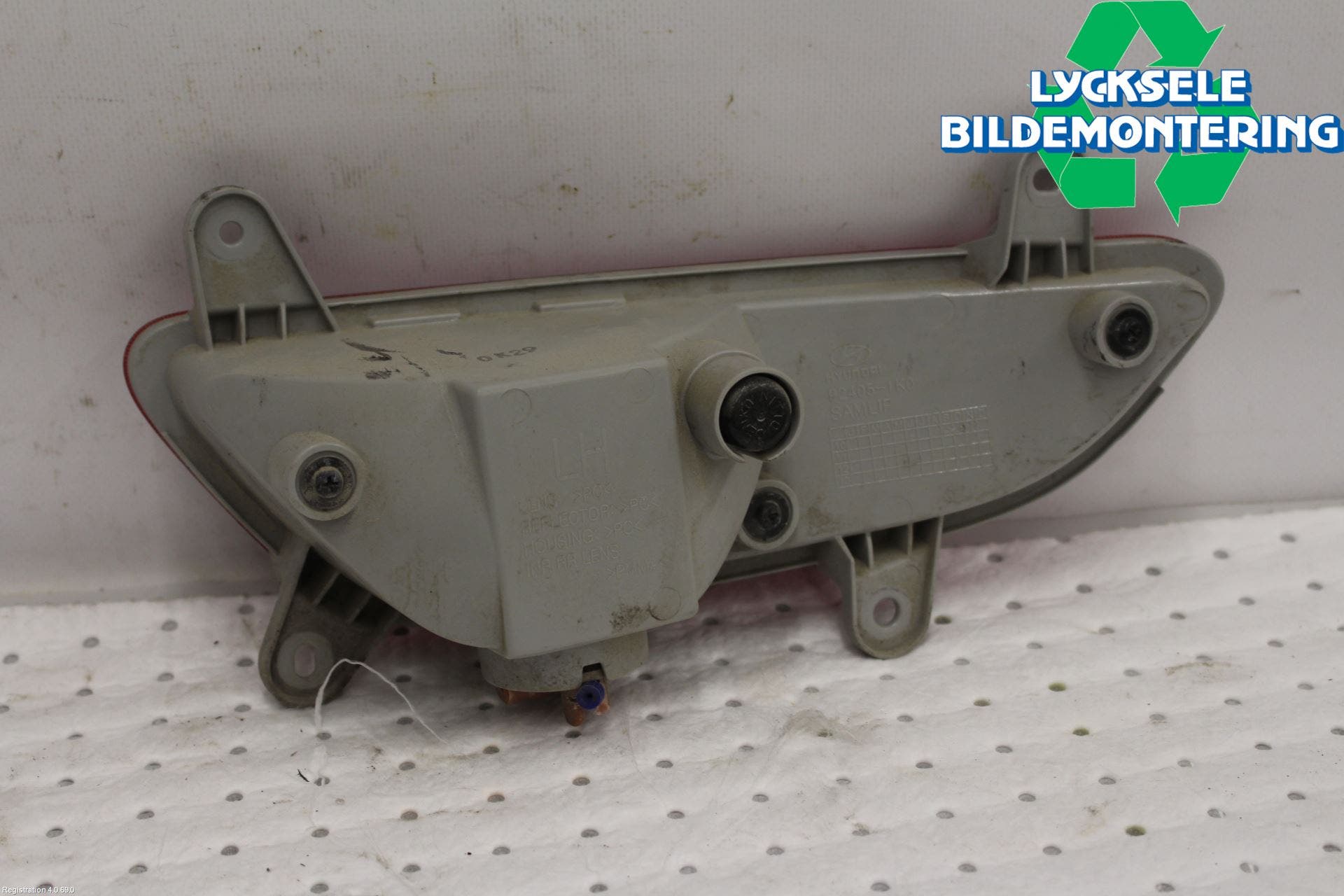 Hyundai ix20 Dimljus/Reflex Bak