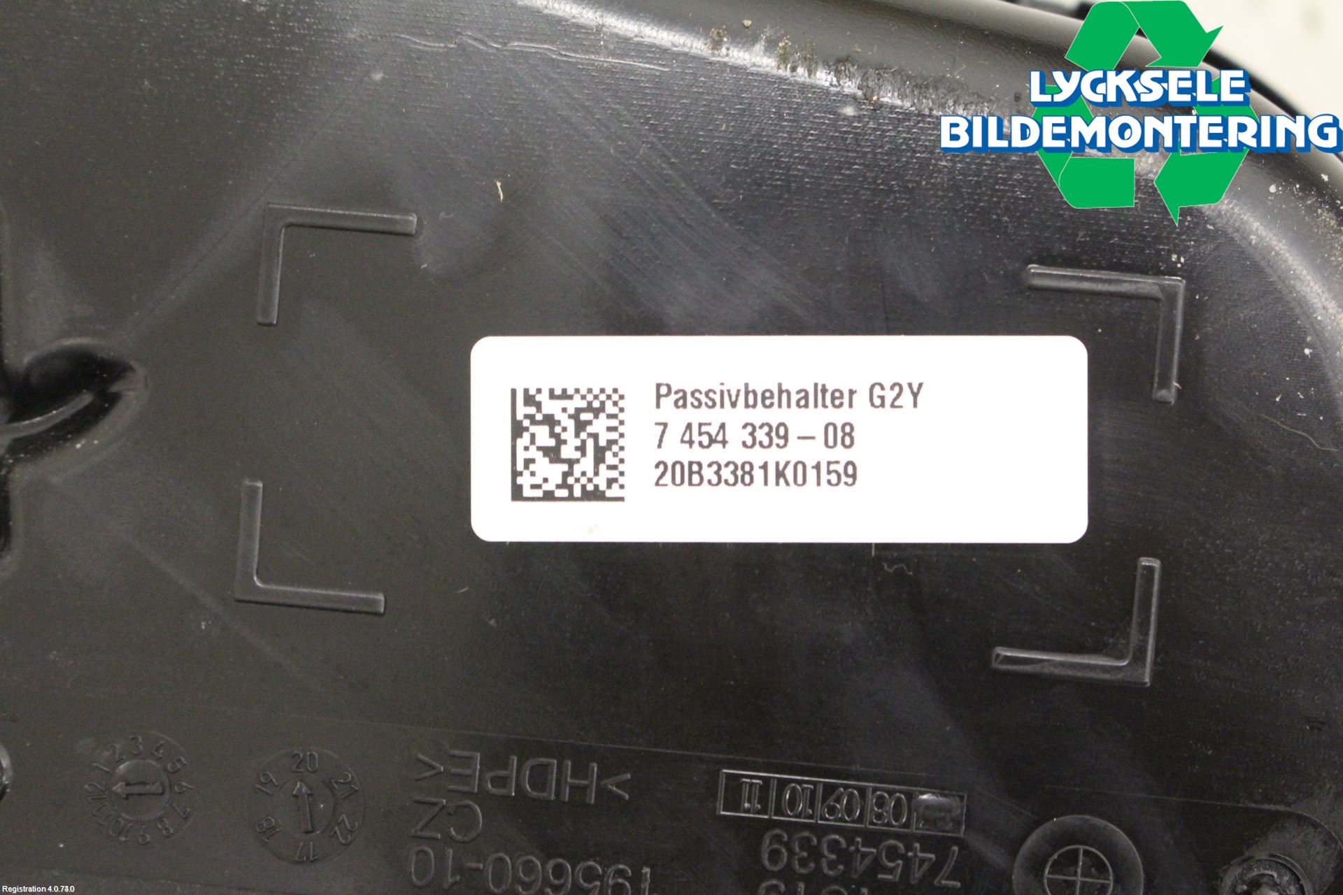 BMW 3 G20/G21/G80/G81 19- Adblue Tank