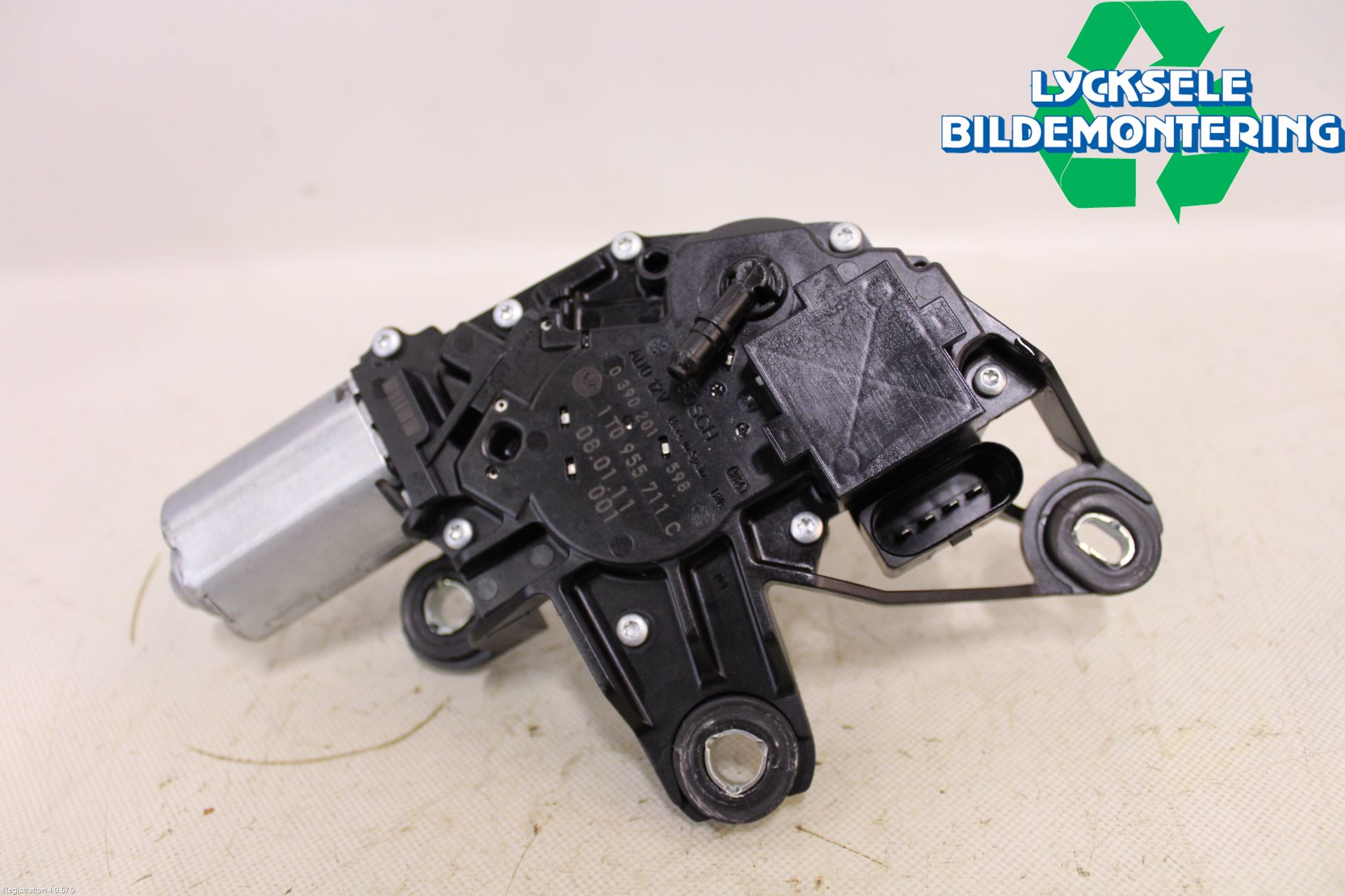 Volkswagen VW TOURAN 03-10 Torkarmotor Baklucka