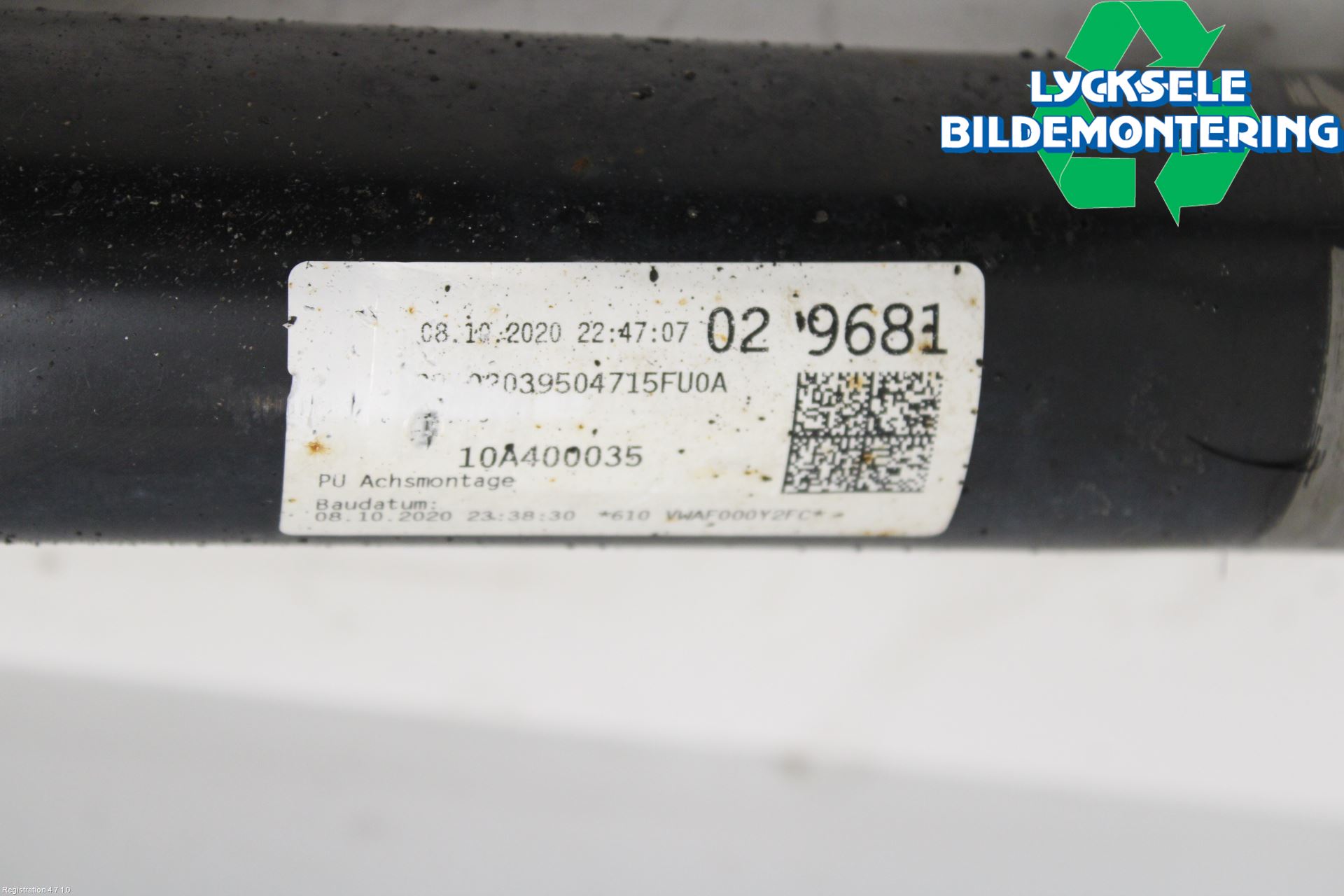 Volkswagen VW ID.3 21- Fjäderben Fram Vänster