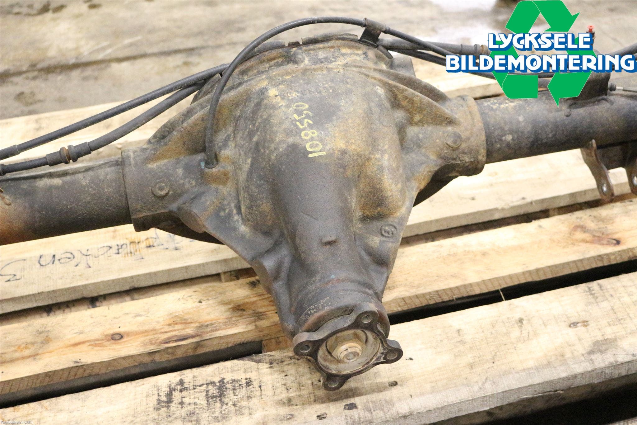 Volkswagen VW AMAROK 2H 10-22 Bakväxel-Diff