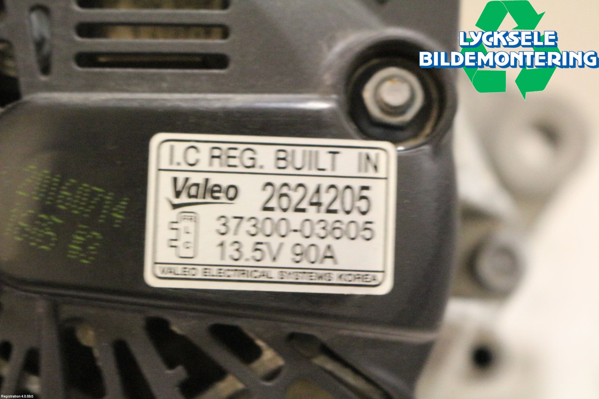 Kia RIO 12-16 Generator
