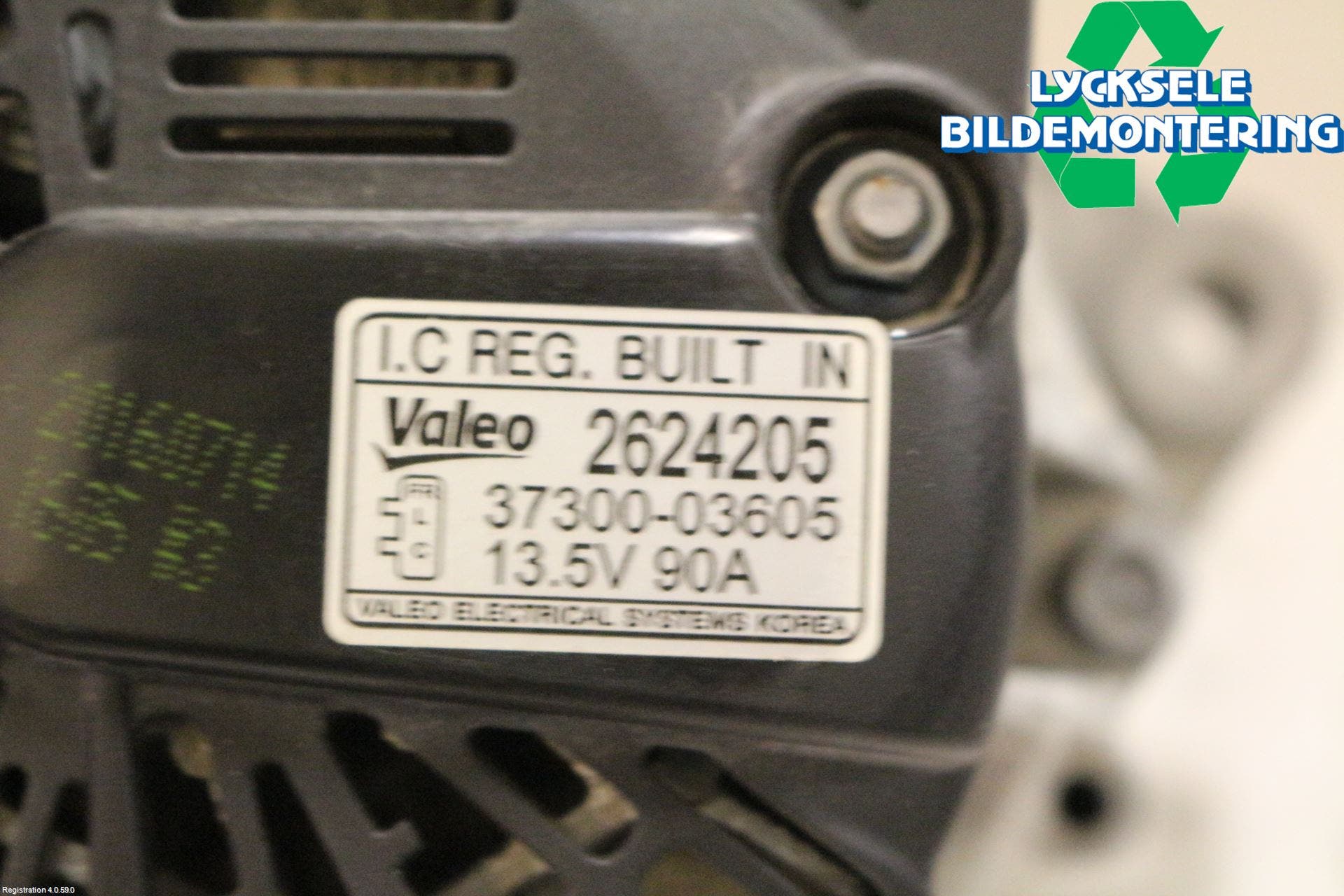 Kia RIO 12-16 Generator