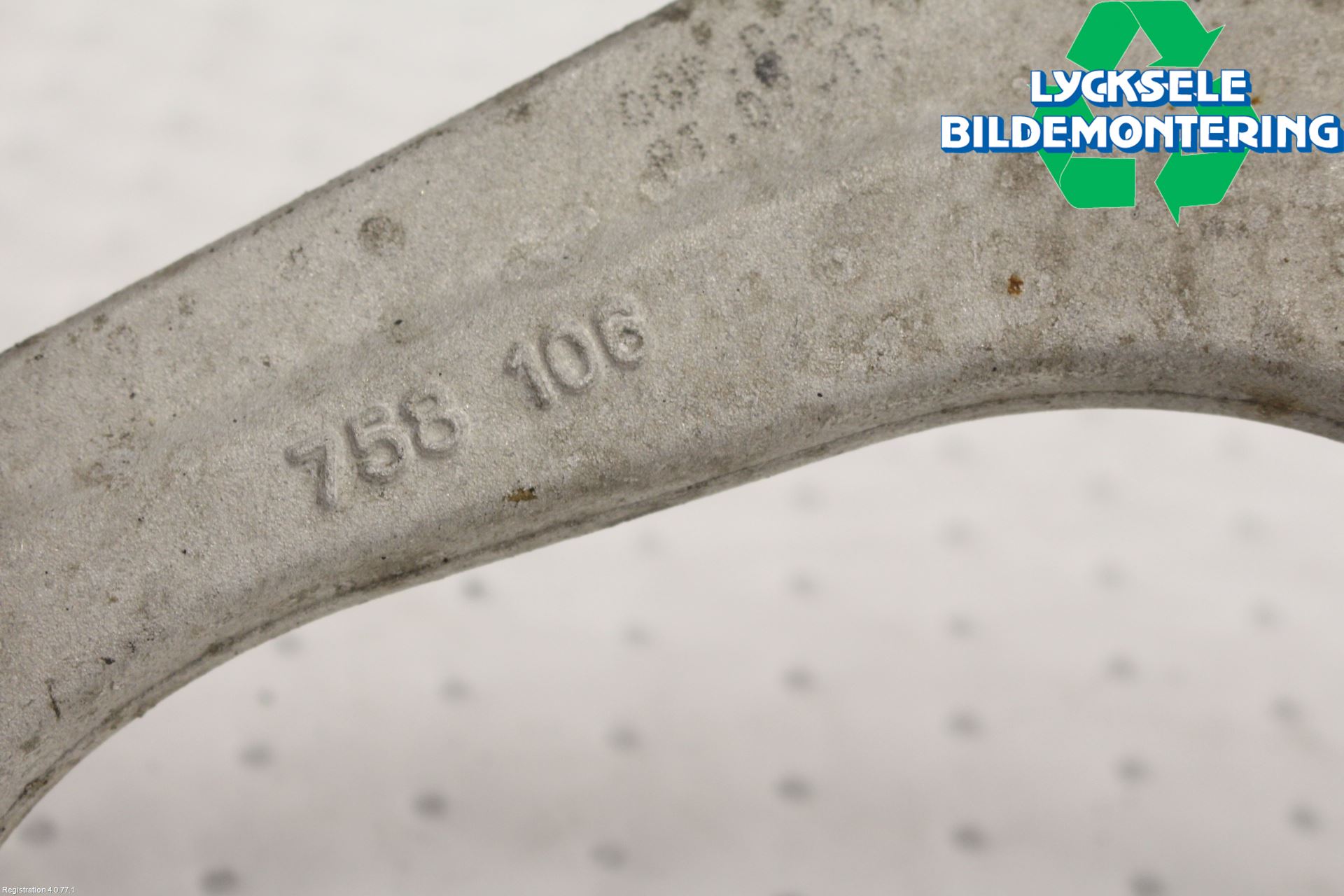 Kia OPTIMA 16-20 Bärarm Bak Övre Vänster