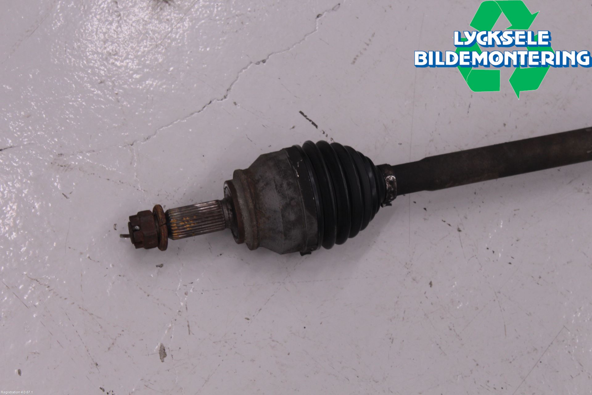 Mitsubishi OUTLANDER 07-12 Drivaxel Fram Höger