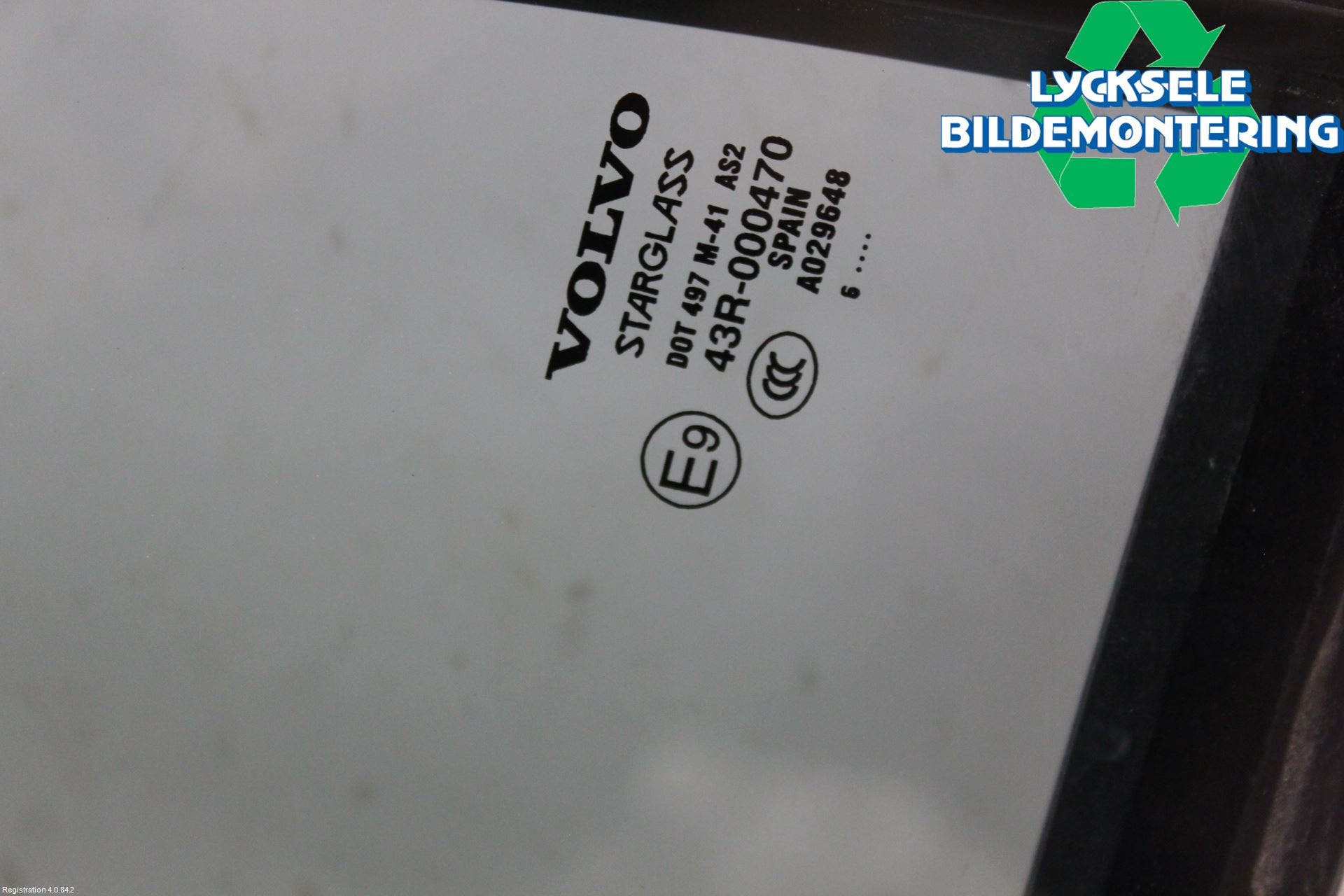 Volvo XC90 07-14 Dörruta Bak Lilla Vä