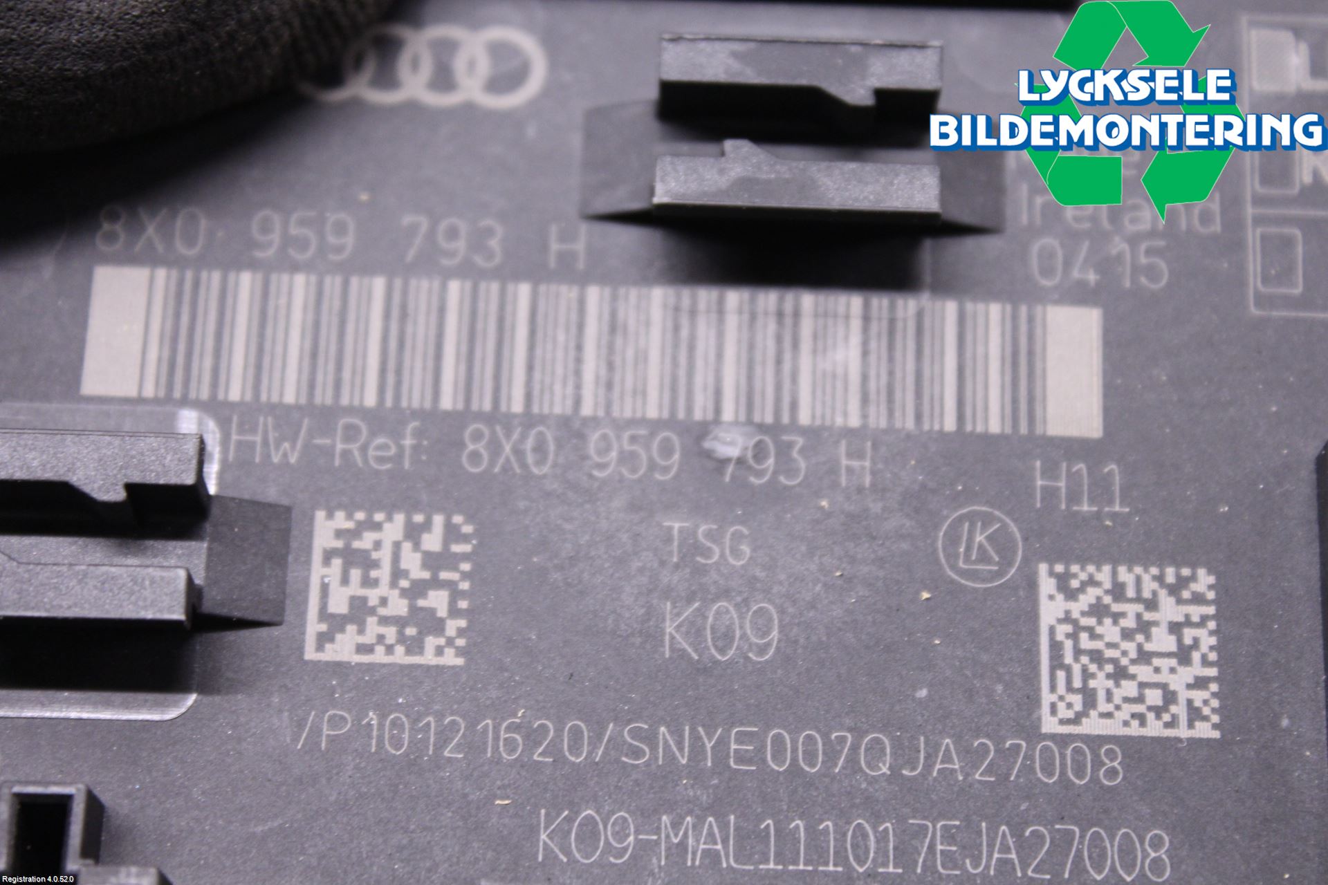 Audi Q3 8U 12-18 Styrenhet Dörr