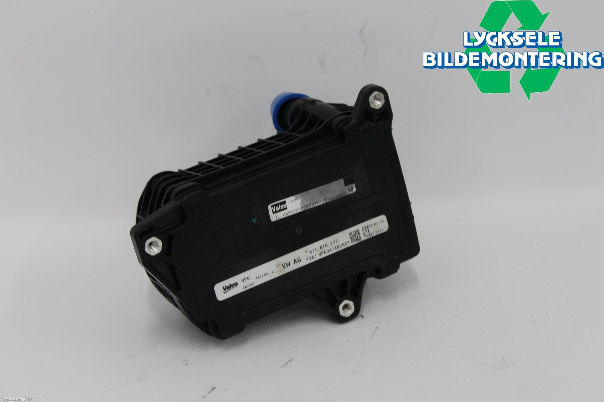 Volkswagen VW ID.3 21- Värmekammare-Växlare