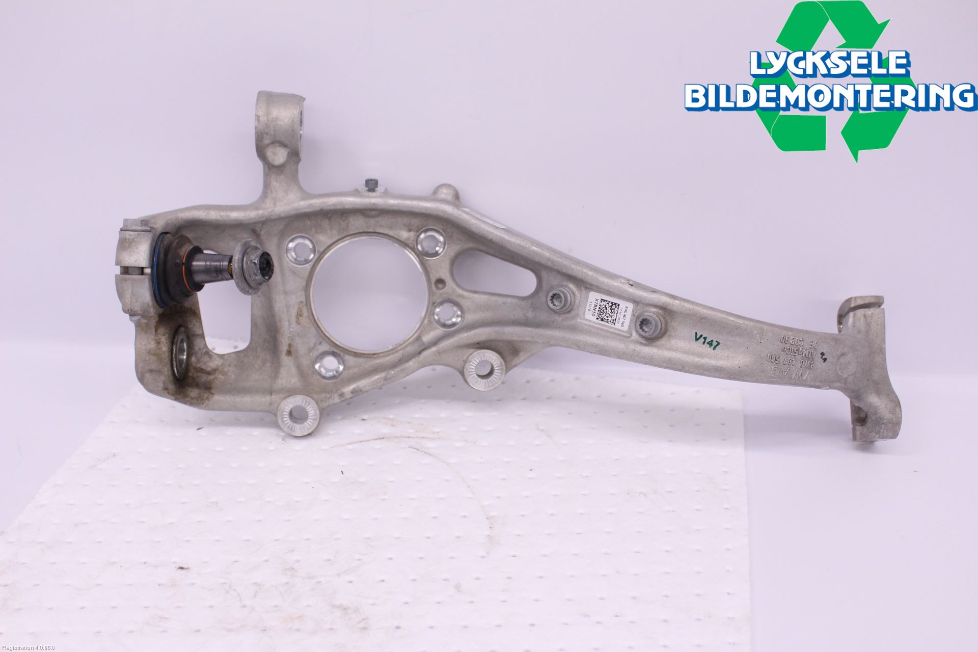 Audi A4/S4 B9 20- Styrspindel Lagerhus Hö