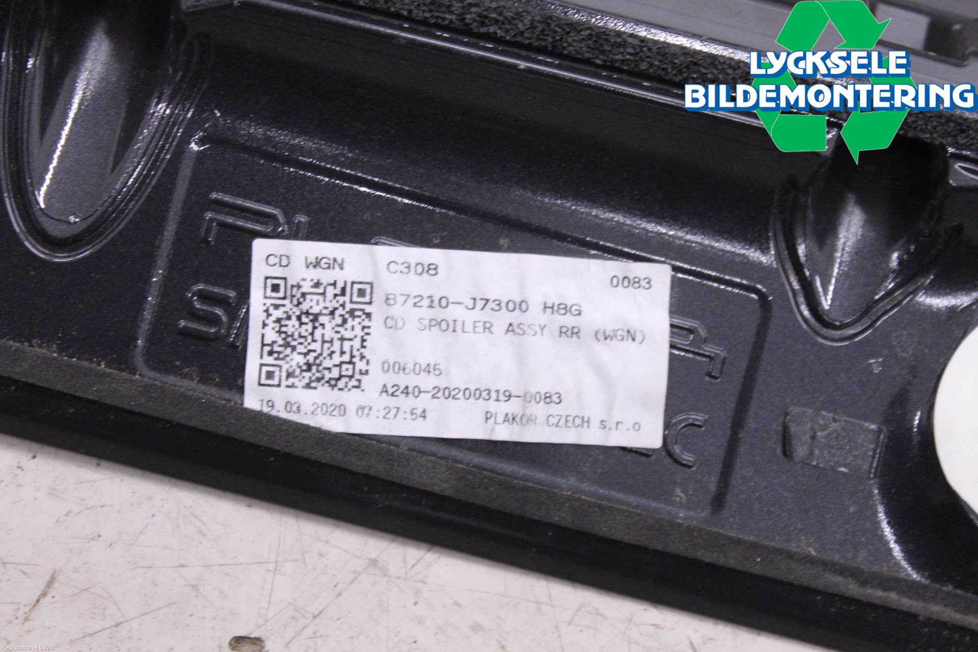 Kia CEED/CEED SW 19- Spoiler Baklucka