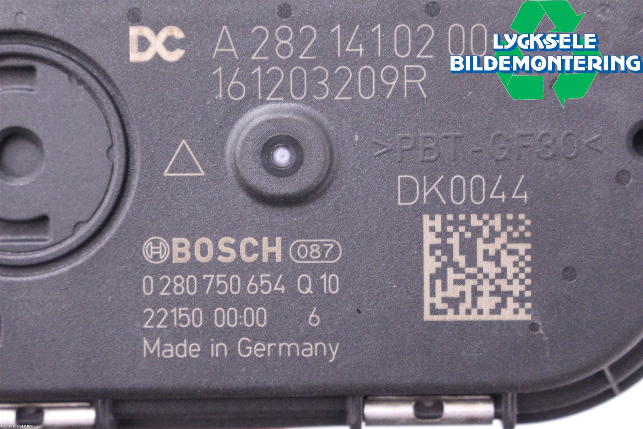 Nissan QASHQAI 21- Injspjällhus