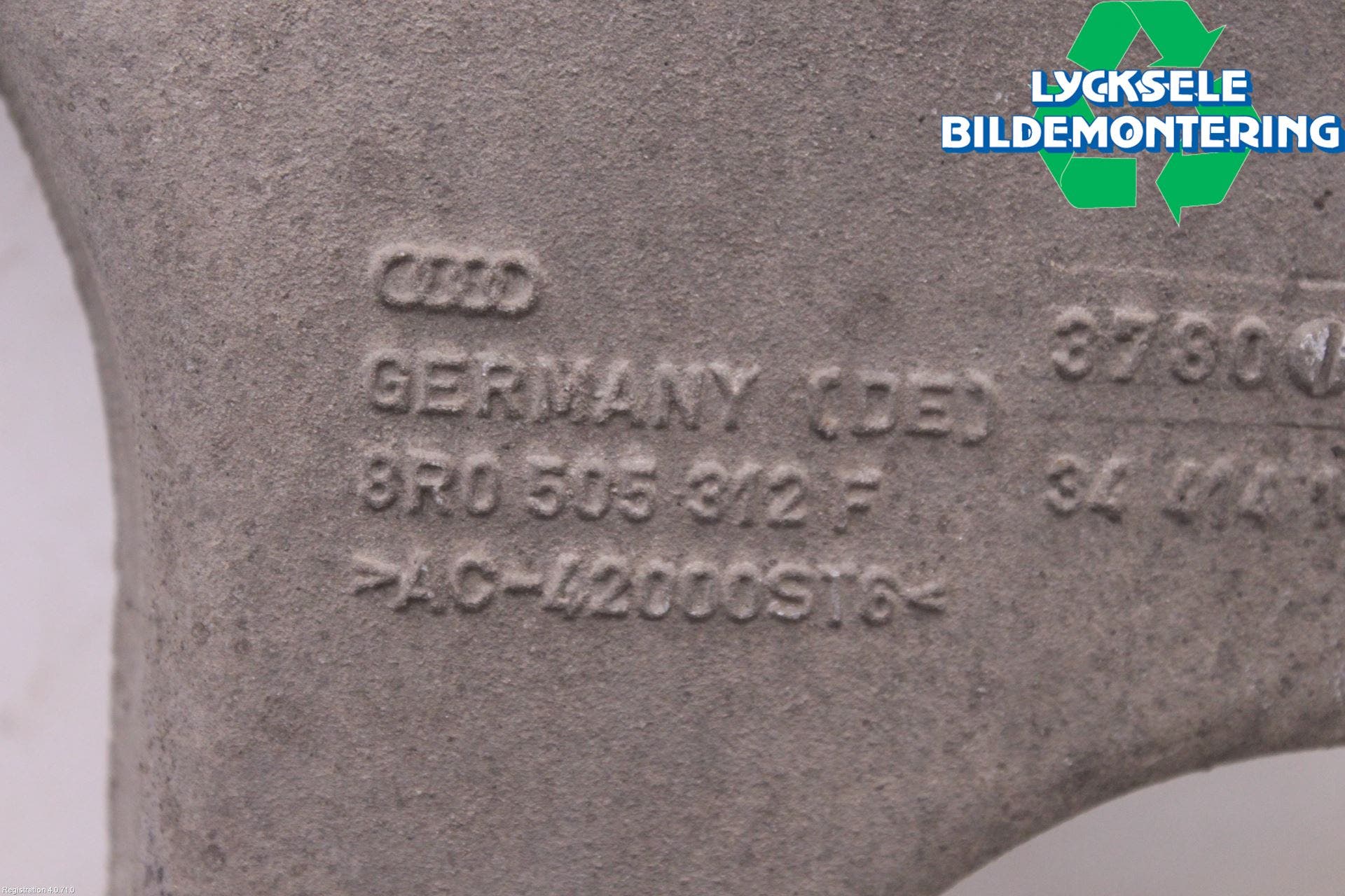 Audi A6 ALLROAD 12-18 Bärarm Bak Höger