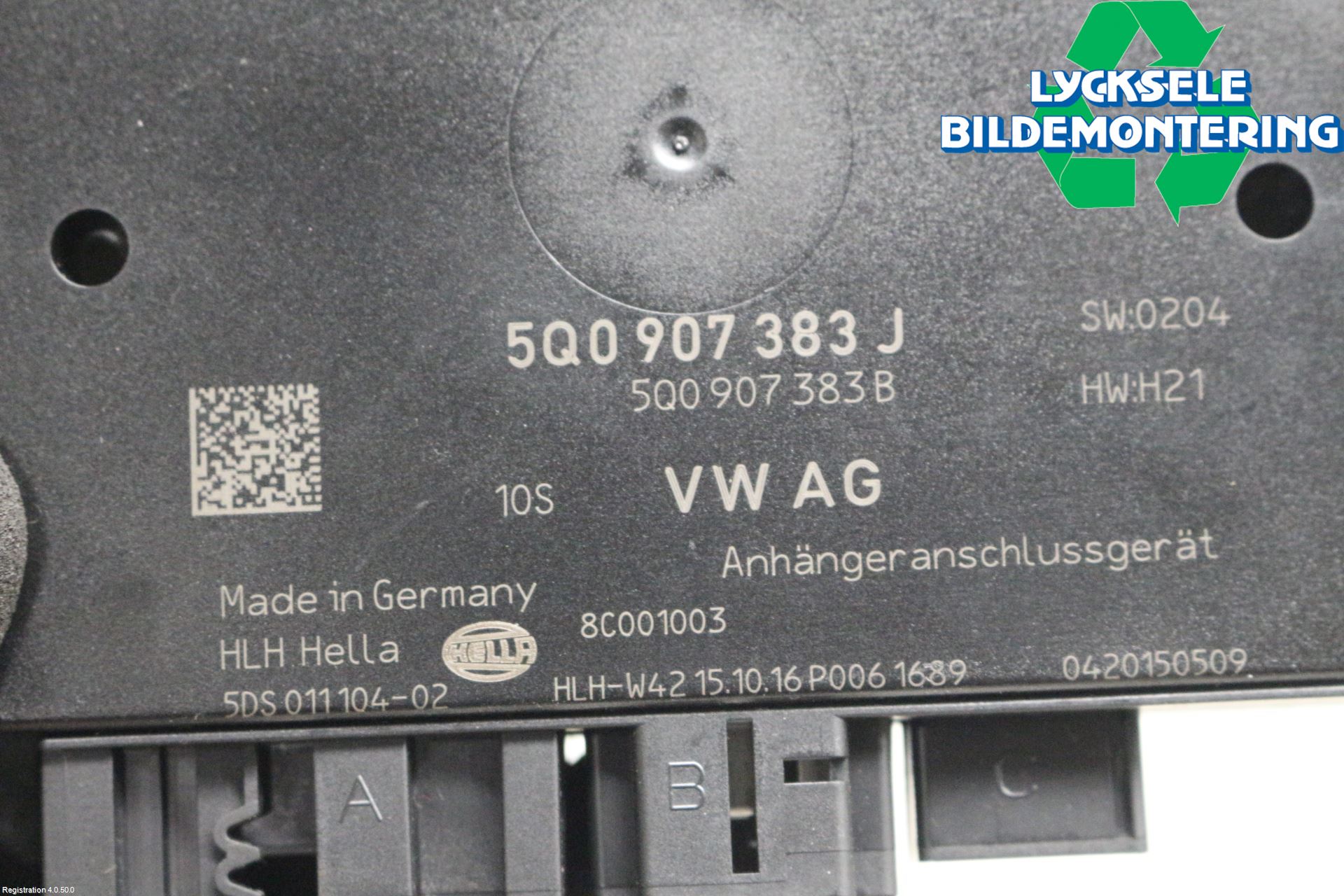 Skoda FABIA 15-21 Styrenhet Dragkrok