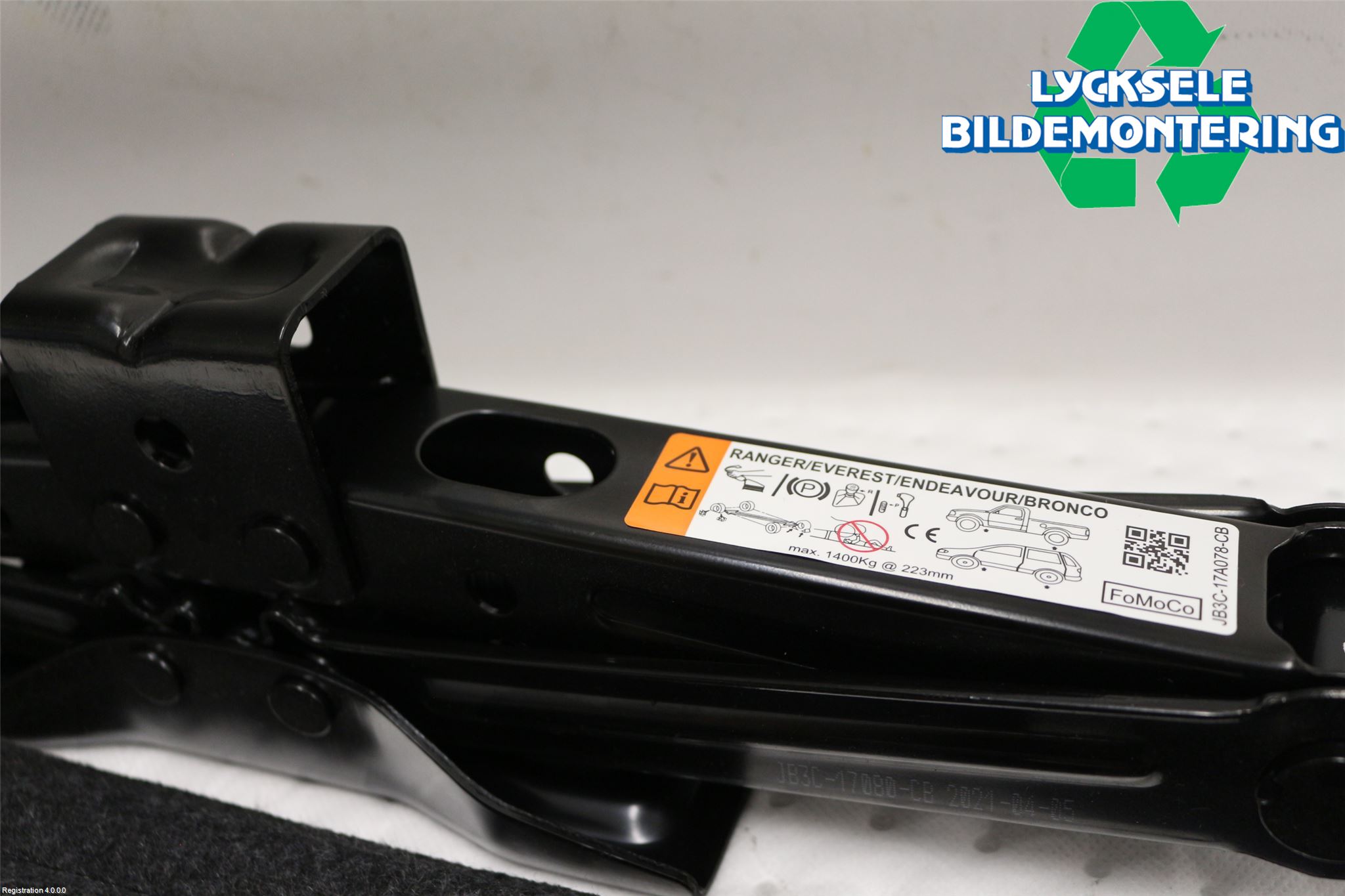 Ford RANGER EU 12-23 Domkraft