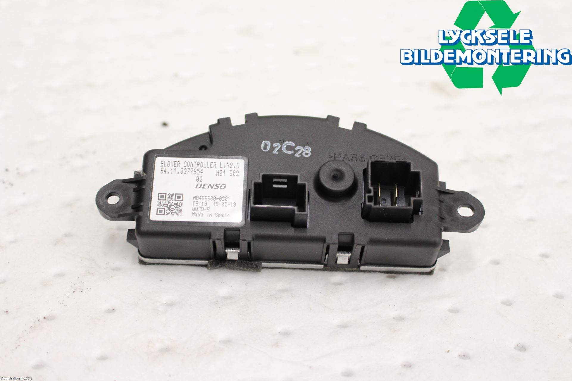 BMW X1 F48 15-22 Värmefläktsmotstånd