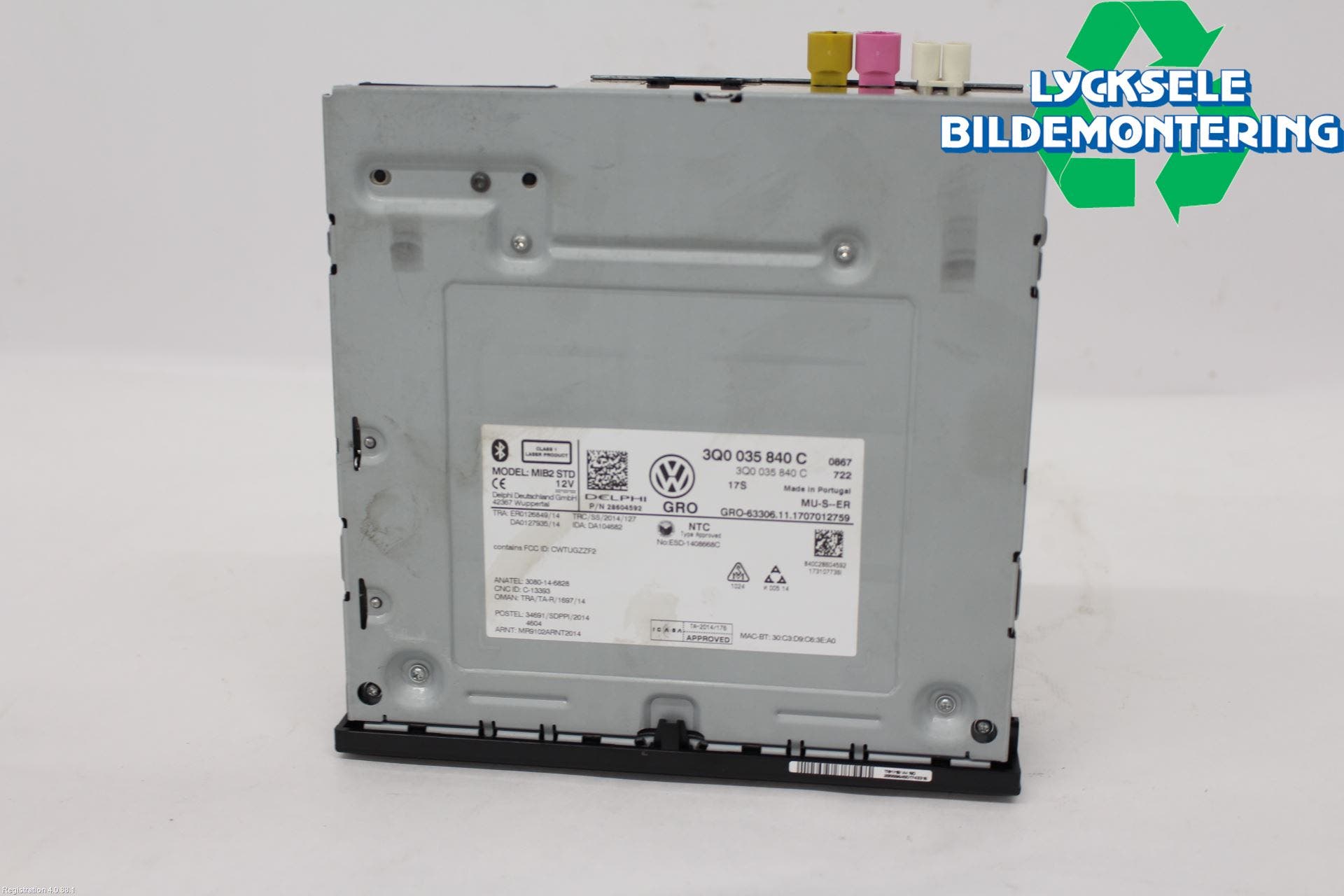 Volkswagen VW PASSAT 15-19 Cd Radio - Multimediapanel