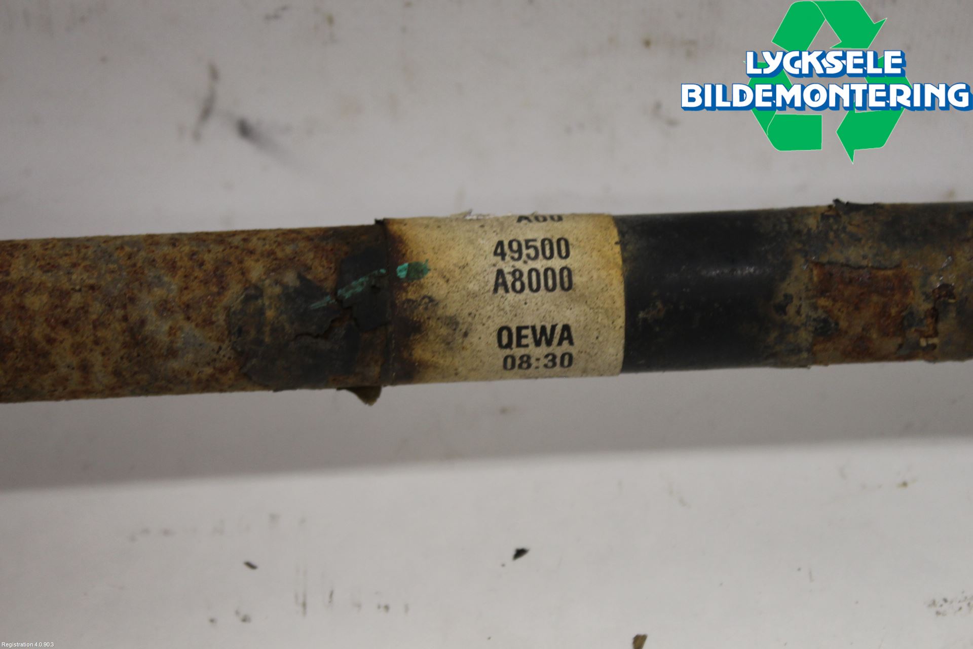 Kia OPTIMA 16-20 Drivaxel Fram Vänster