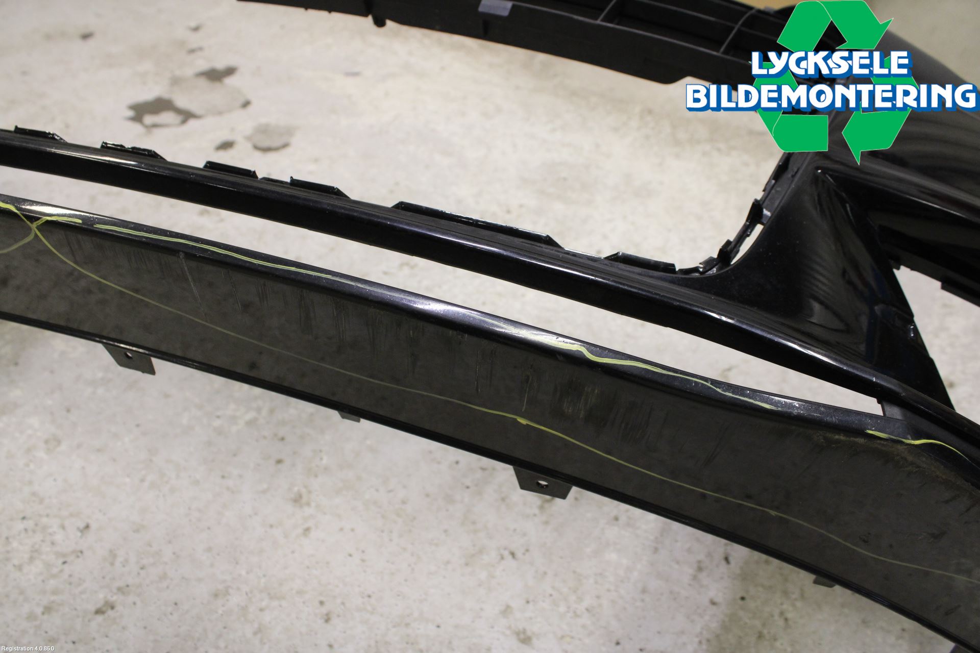 Audi A7/S7 4G 11-17 Stötfångarbeklädnad Fram