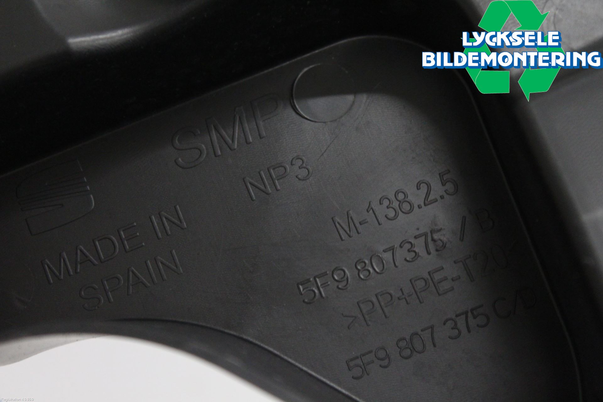Seat LEON 13-20 Stötfångarfäste Bak Vä