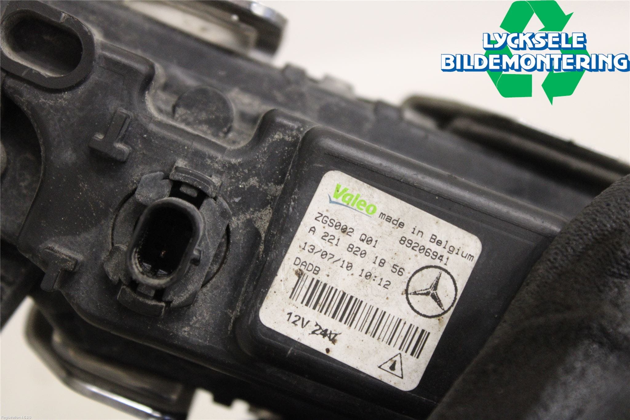 Mercedes-Benz MB C-KLASS (W204) 07-15 Dimljus-Varselljus Fram