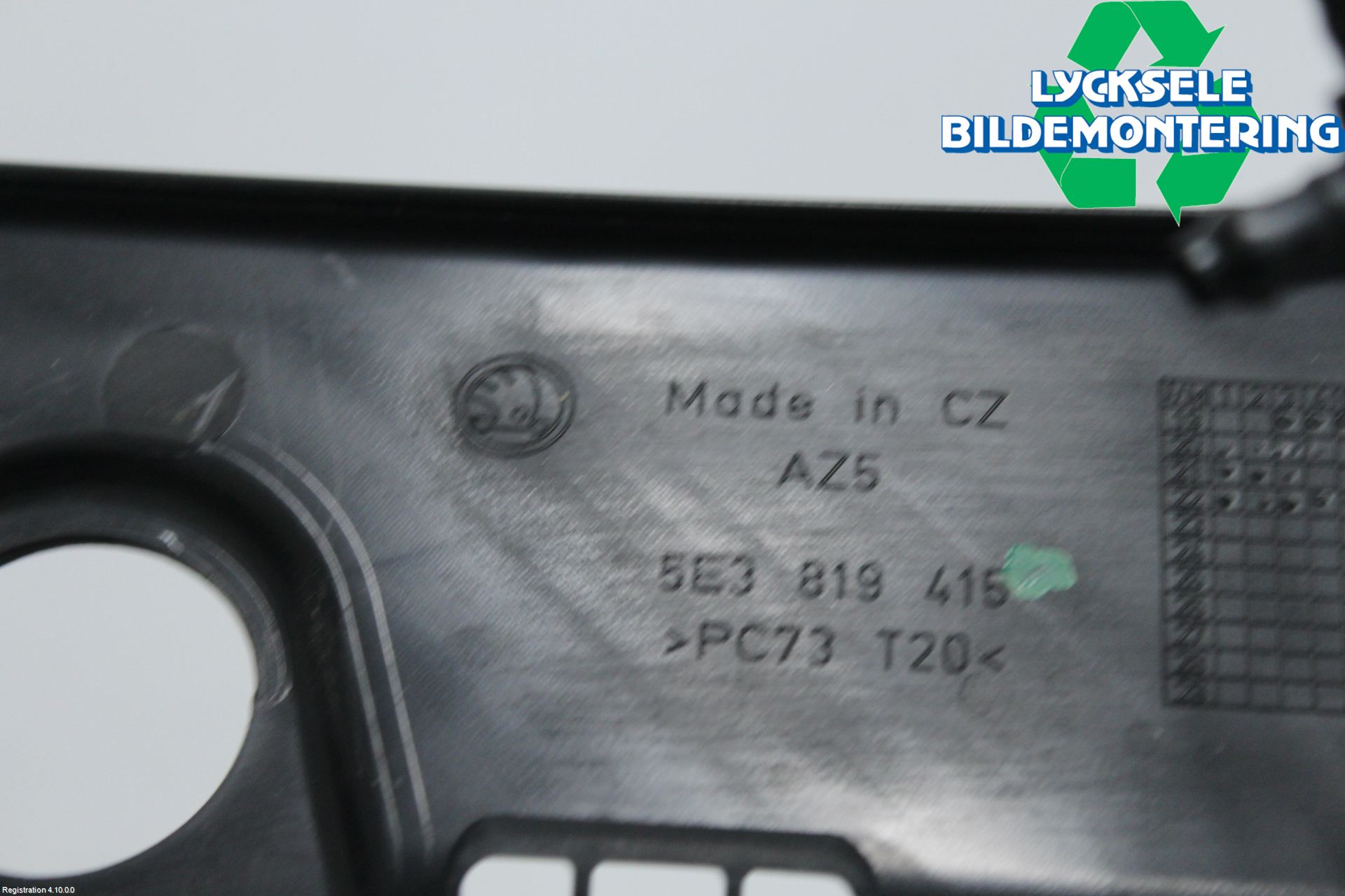 Skoda OCTAVIA (5E) 13-20 Torpedplåt-Torpedplast