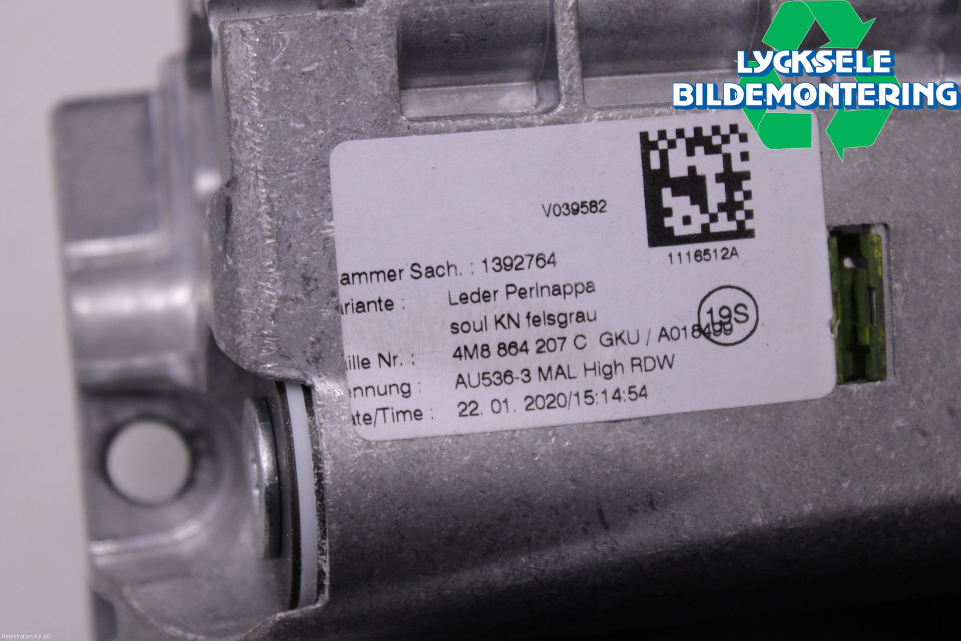 Audi Q8/SQ8 4M 19- Inredning Armstöd