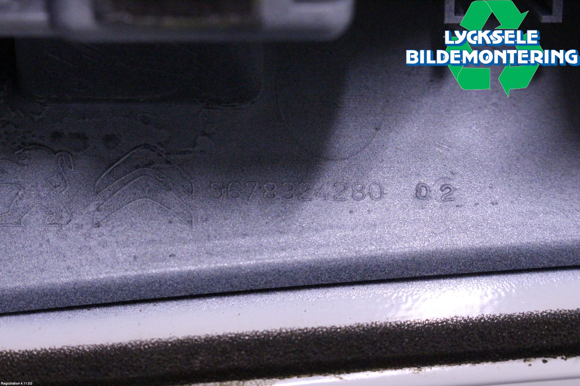 Peugeot 2008 13-20 Spoiler Baklucka