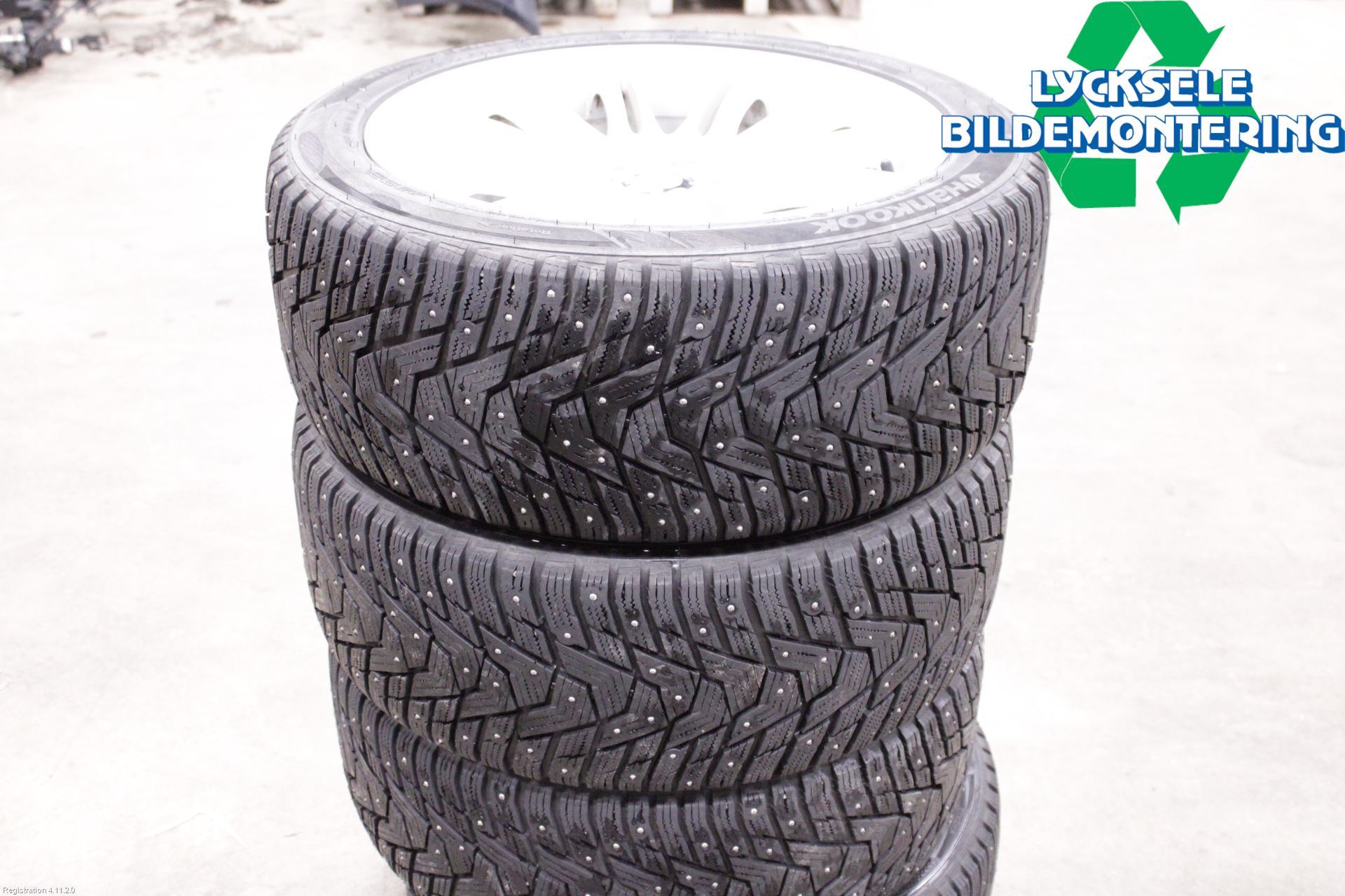 BMW 5 E60/61 Sed/Tou 02-10 Vinterdäck Alumfälg 4St