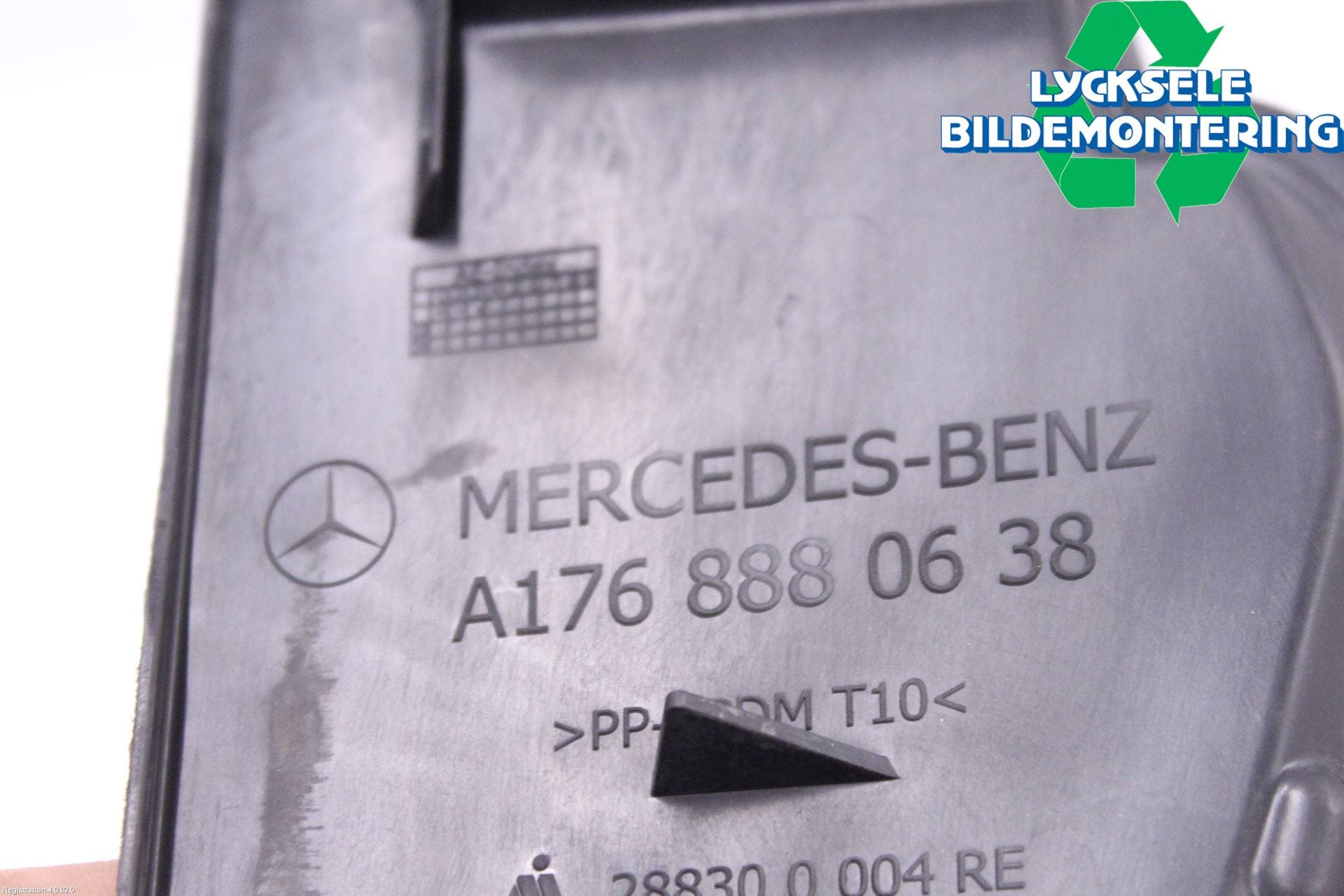 Mercedes-Benz MB A-KLASS (W176) 13-18 Deflektor Plåt-Plast Kylning