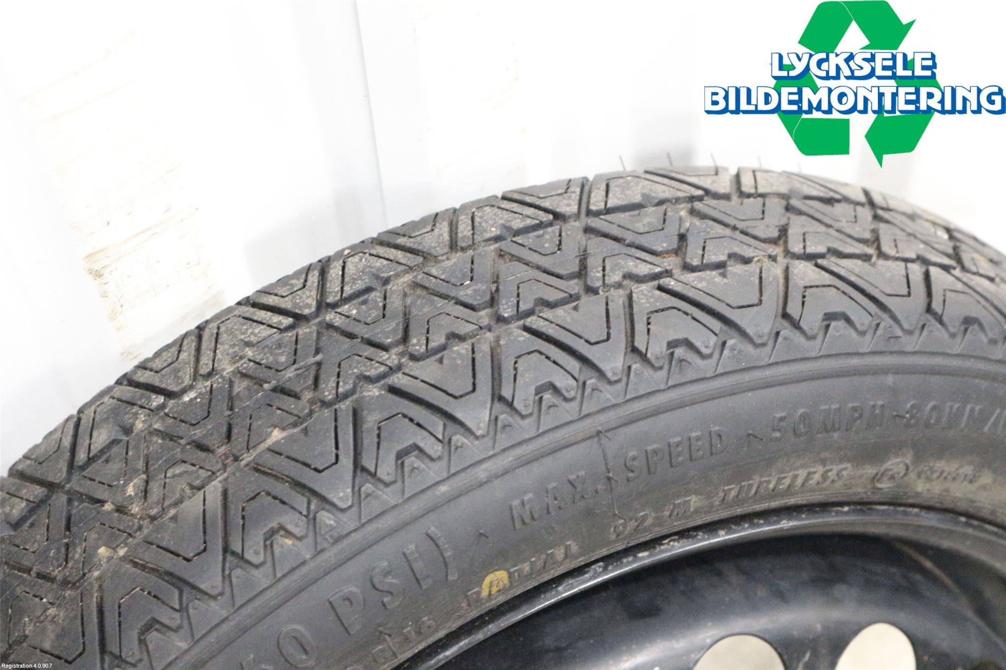 Saab 9-5 06-10 Hjul Reservhjul Minityp