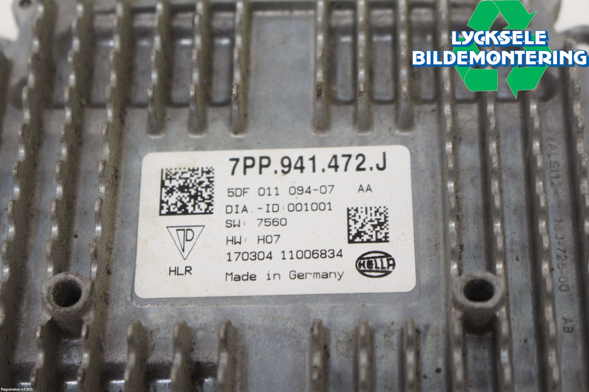 Audi A6 ALLROAD 12-18 Styrenhet Strålkastare