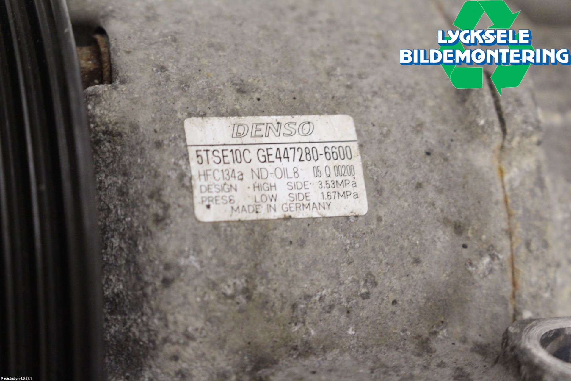 Toyota AURIS 13-19 Ac Kompressor