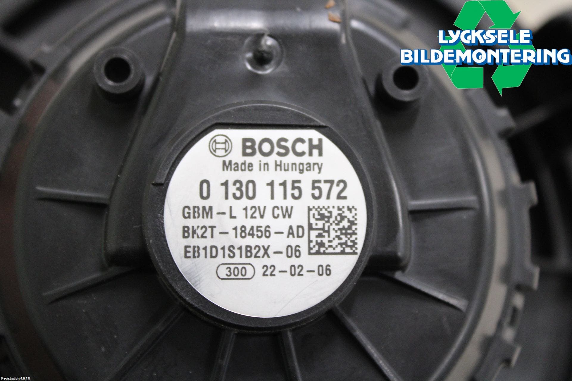 Ford TRANSIT/TOURNEO CUSTOM 13-24 Ac Värmefläkt