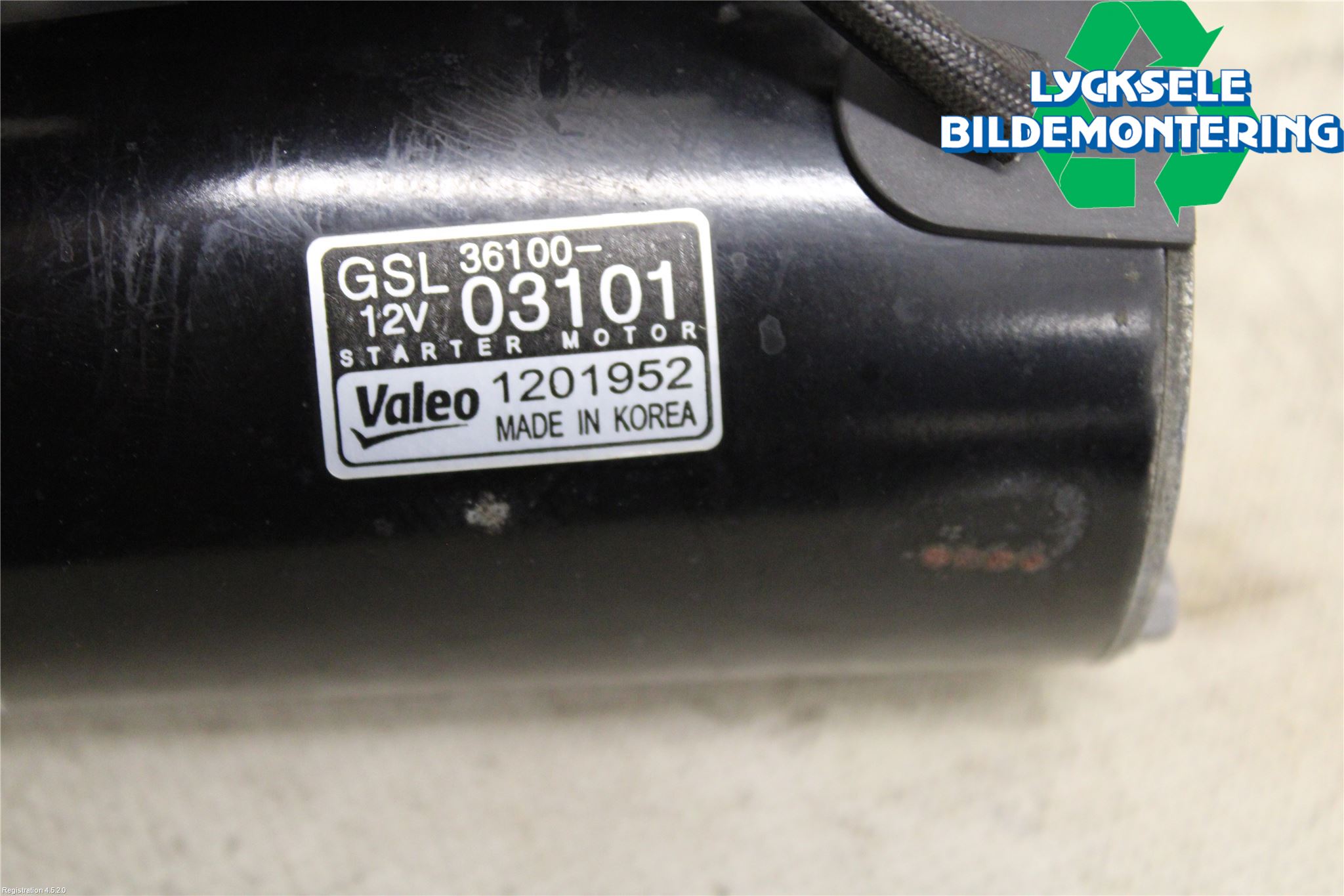 Hyundai i20 GB 15-20 Startmotor