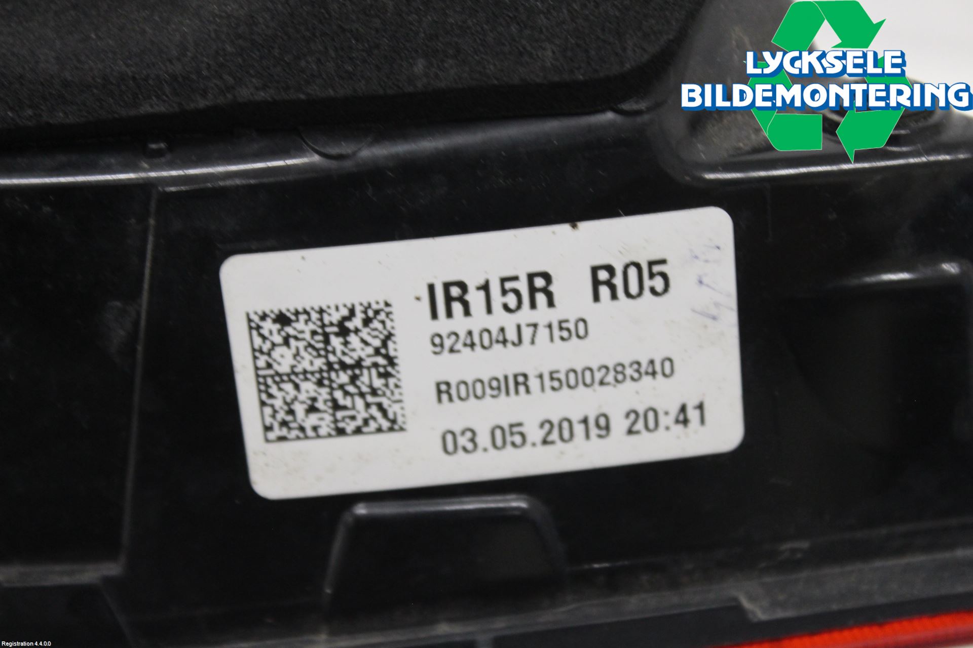 Kia CEED/CEED SW 19- Bakljus Lucka Hö