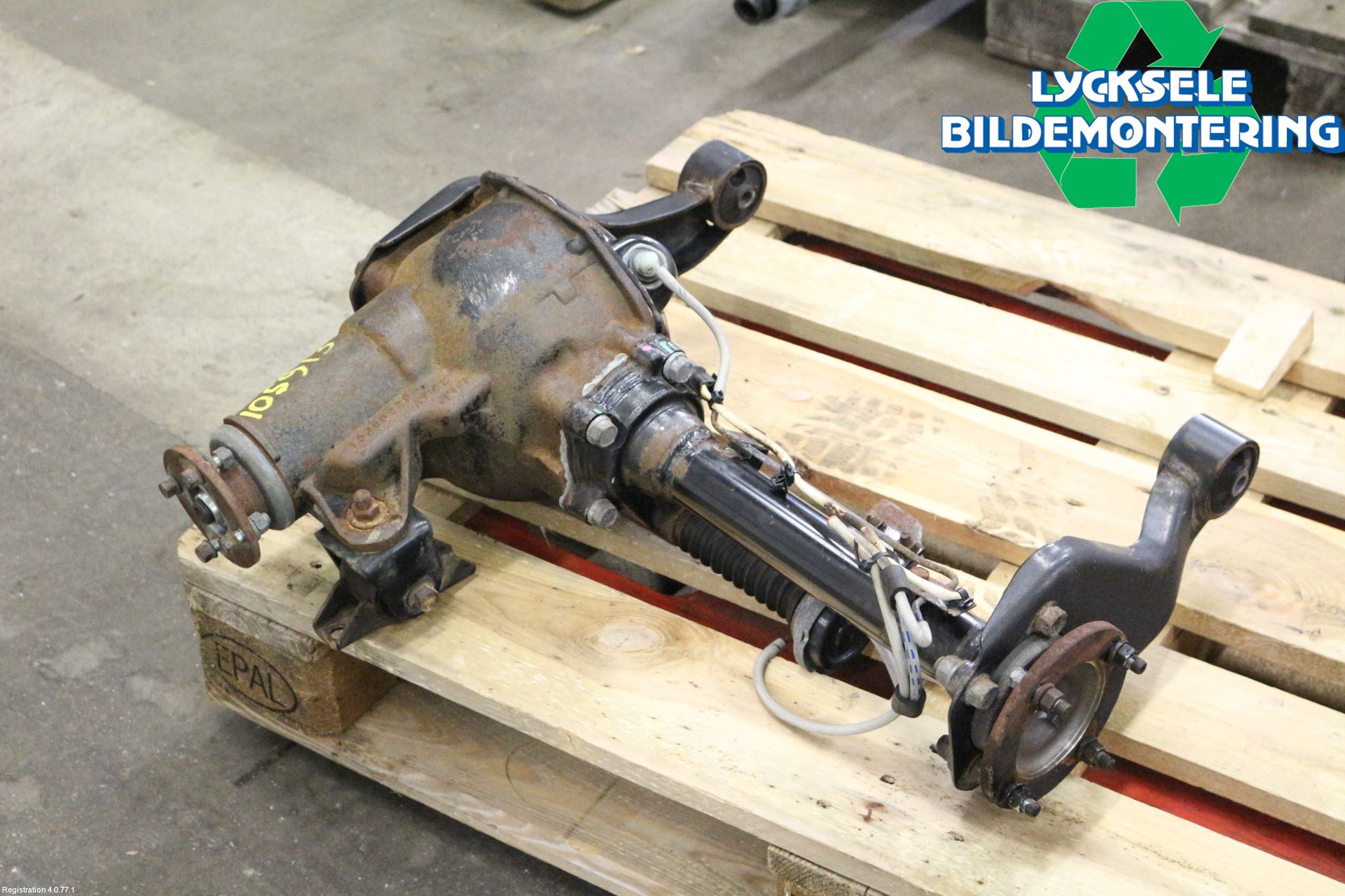 Fiat FULLBACK 16-19 Framvagn Diffrential