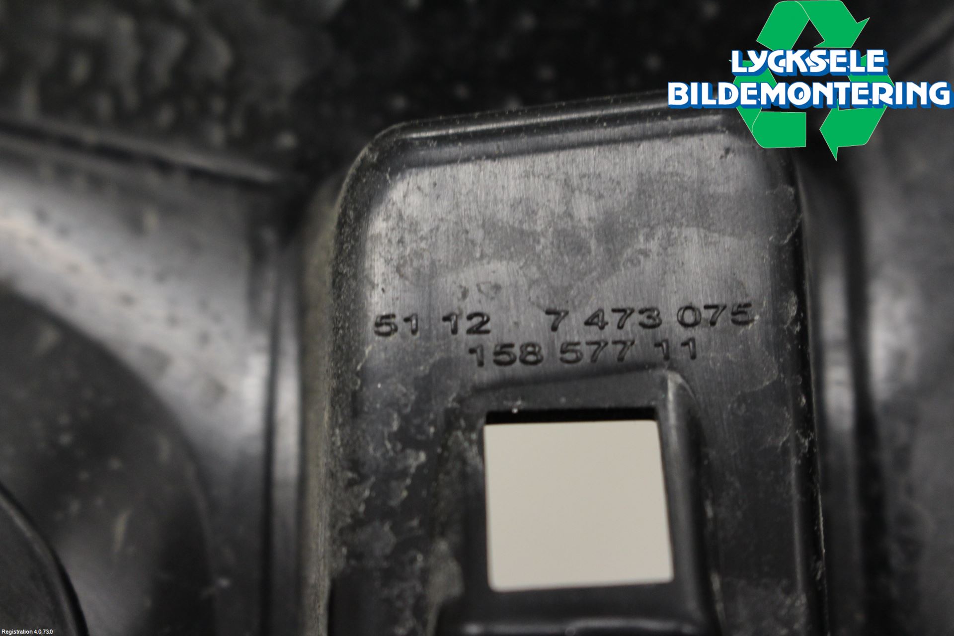 BMW 3 G20/G21/G80/G81 19- Stötfångardel Bak Vä