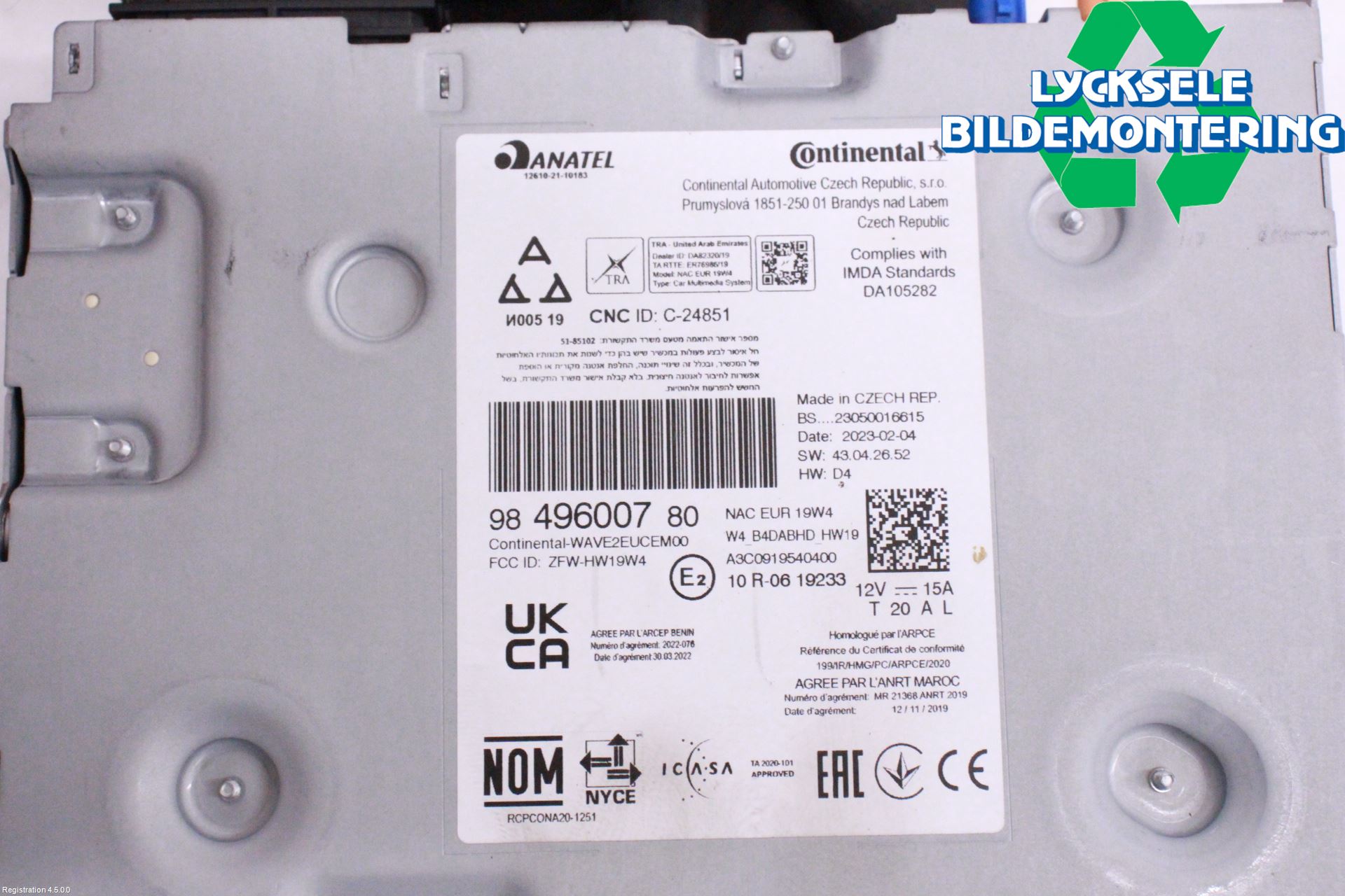 Citroen C5 AIRCROSS 19- Radio