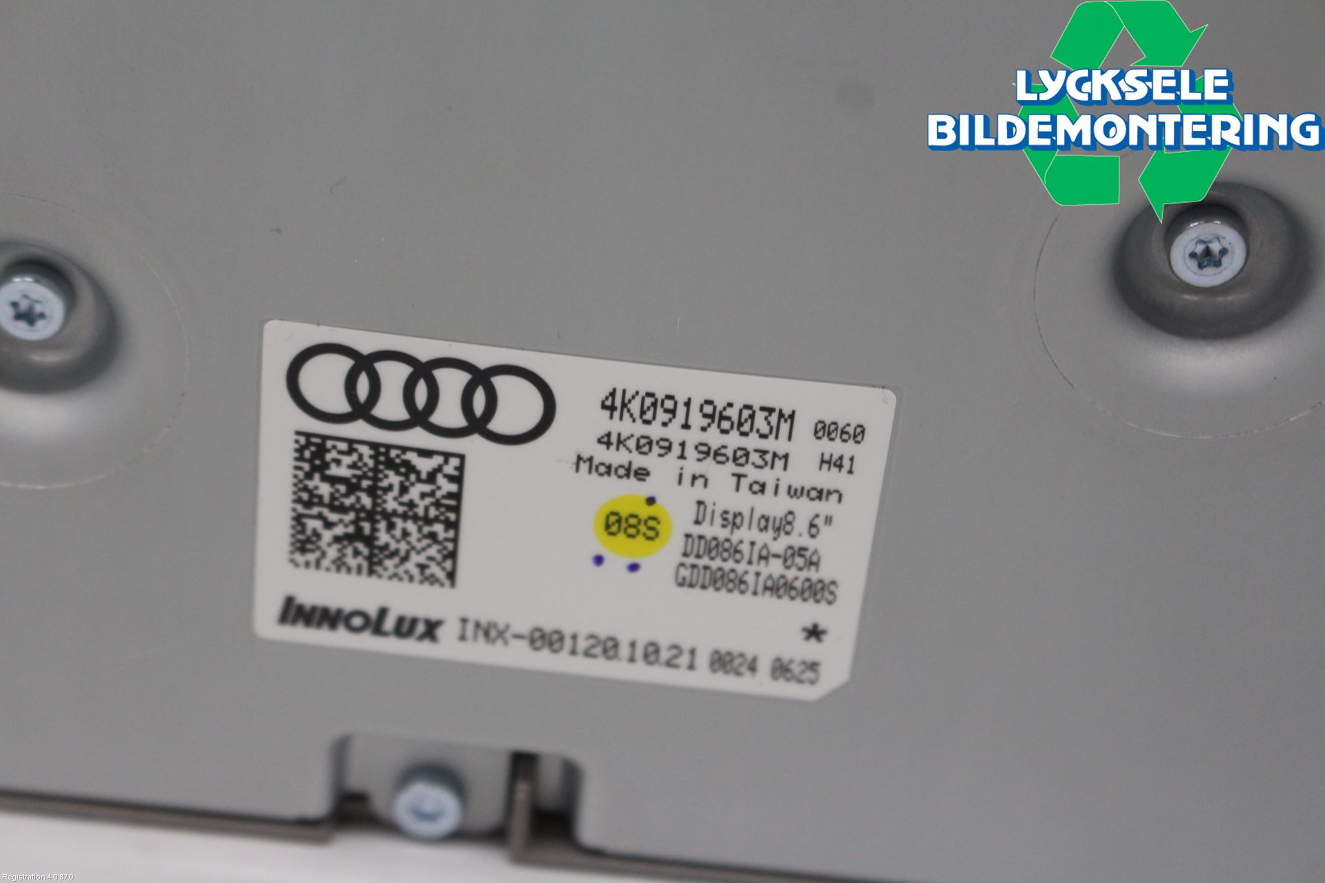 Audi A6 F2/C8 19- Bildskärm