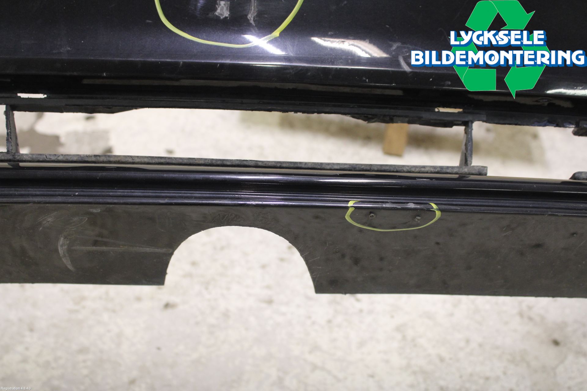 BMW 3 E46      98-05 Stötfångarbeklädnad Bak