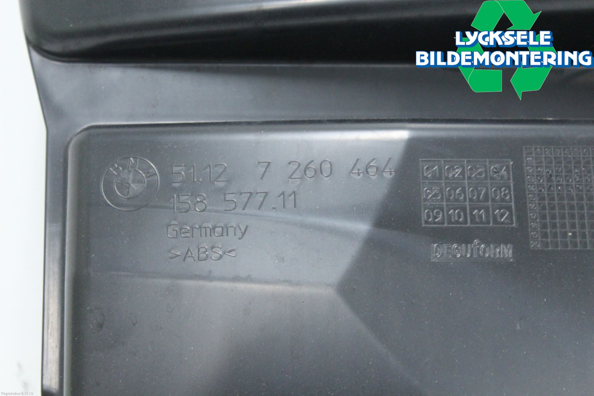 BMW 3 F30/F31/F80 12-19 Stötfångarfäste Bak Hö