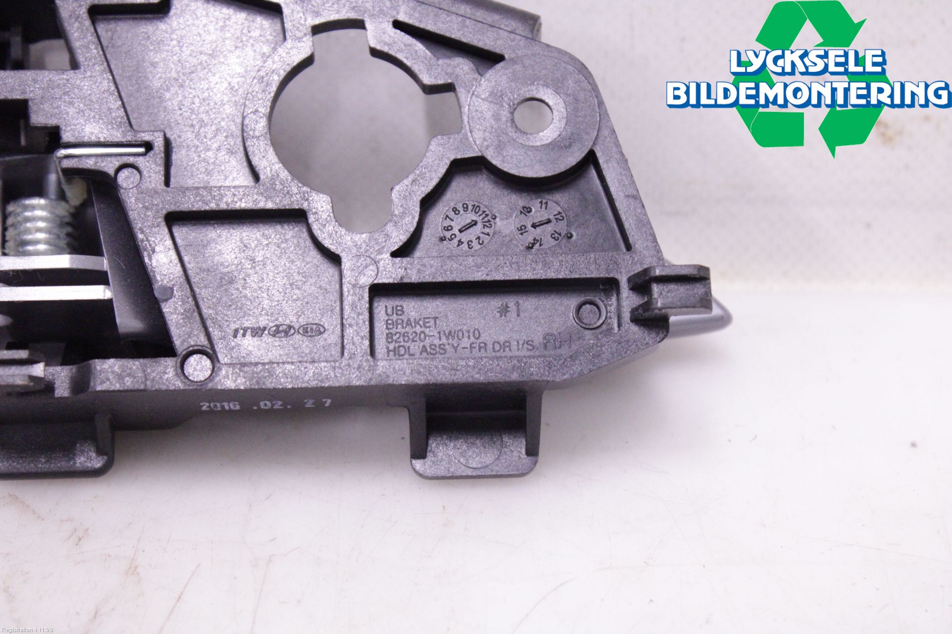 Kia RIO 12-16 Dörrhandtag Inre Hö